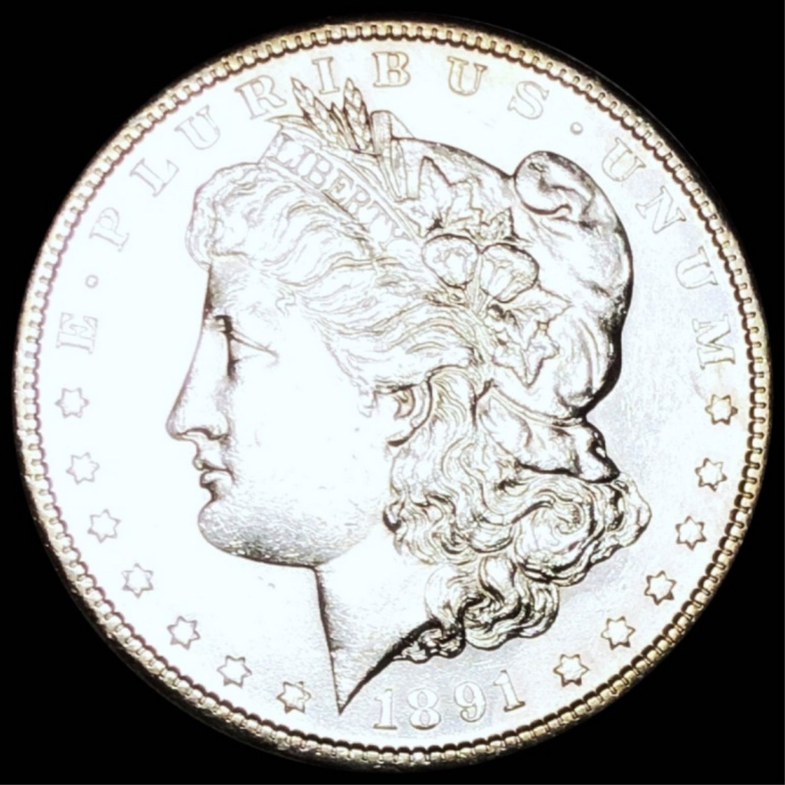 1891-S Morgan Silver Dollar UNCIRCULATED (1 of 2)