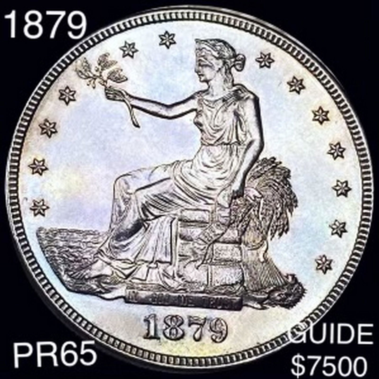 1879 Silver Trade Dollar GEM PROOF (1 of 2)