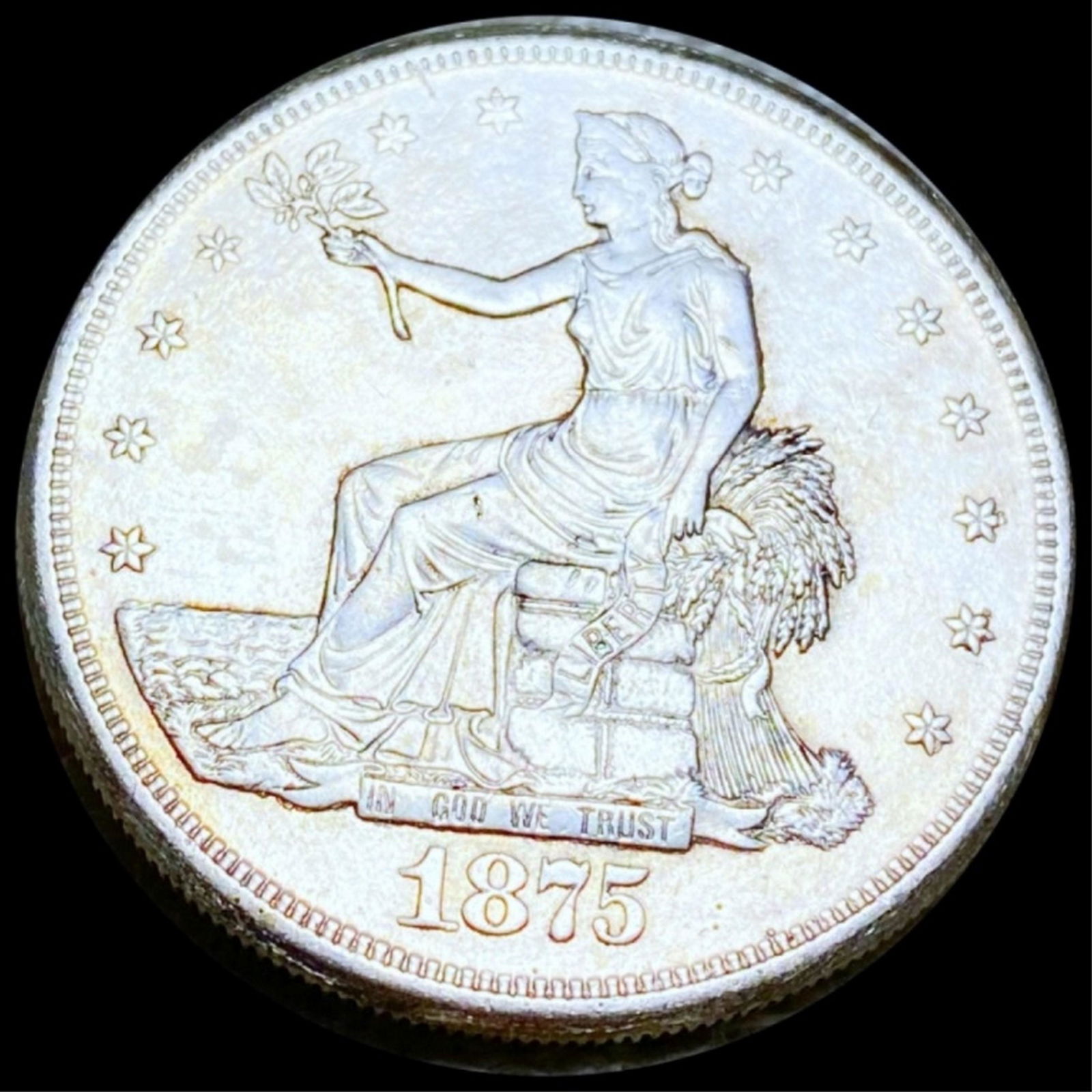 1875-S Silver Trade Dollar UNCIRCULATED (1 of 2)