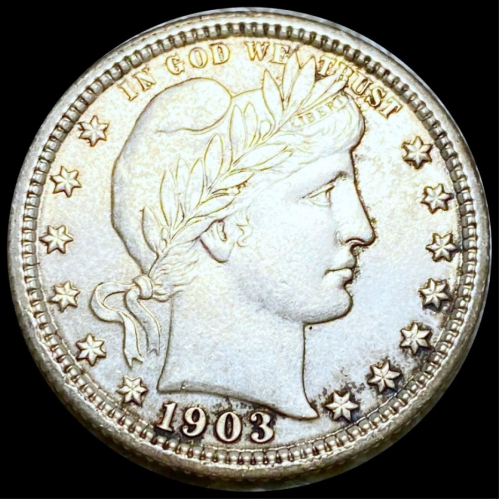 1903 Barber Silver Quarter UNCIRCULATED (1 of 2)