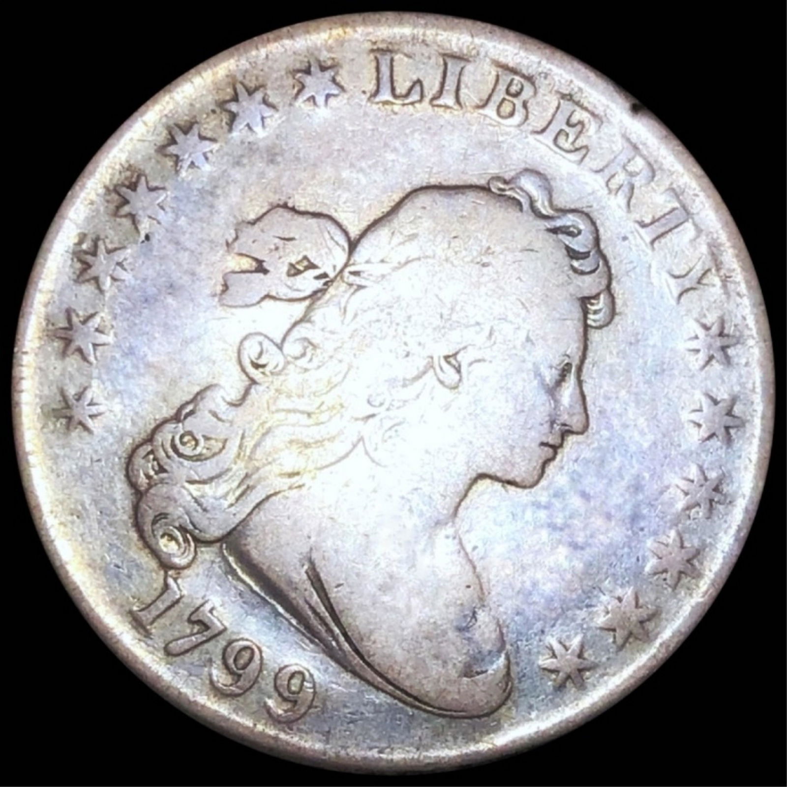 1799 Draped Bust Dollar NICELY CIRCULATED (1 of 2)
