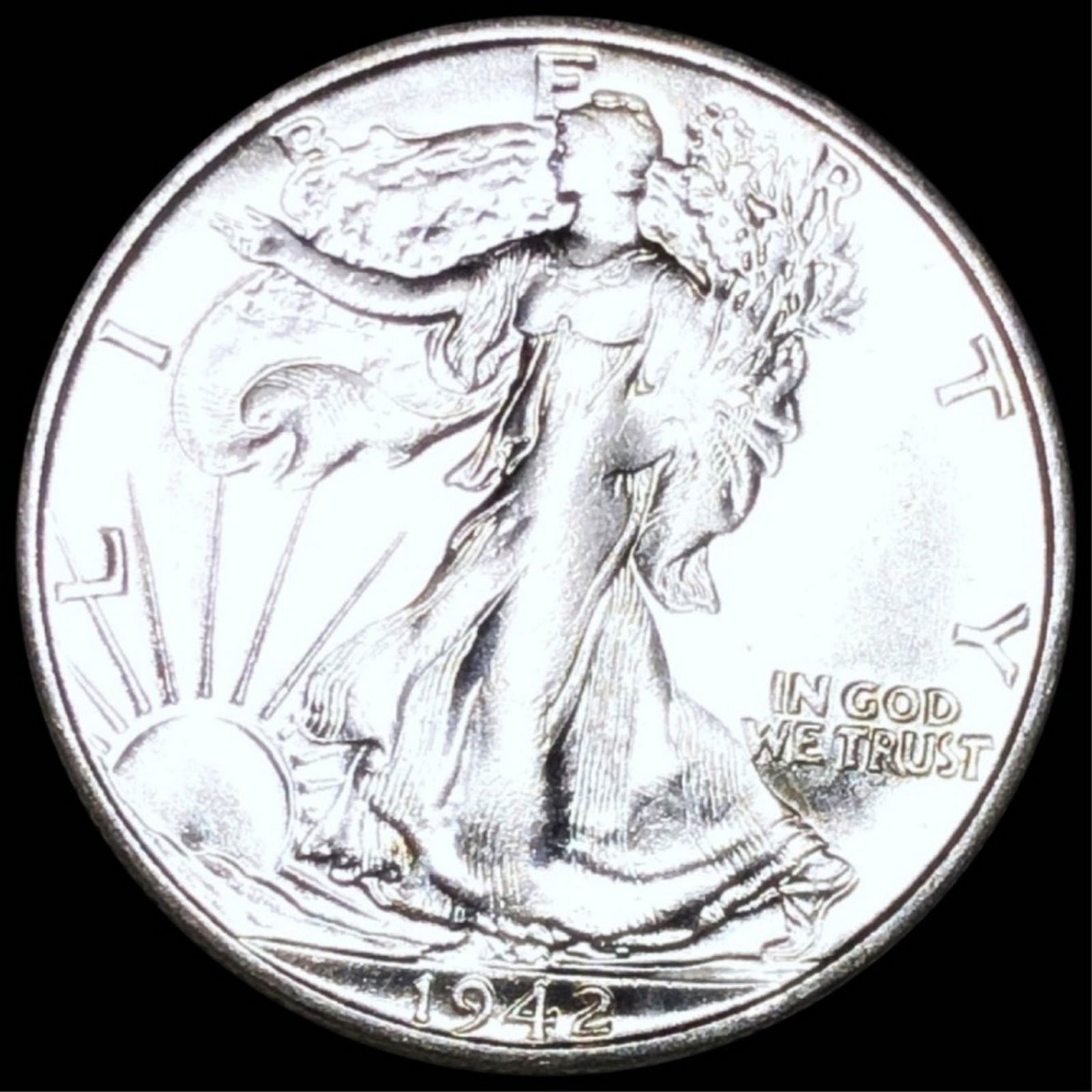 1942 Walking Liberty Half Dollar UNCIRCULATED (1 of 2)