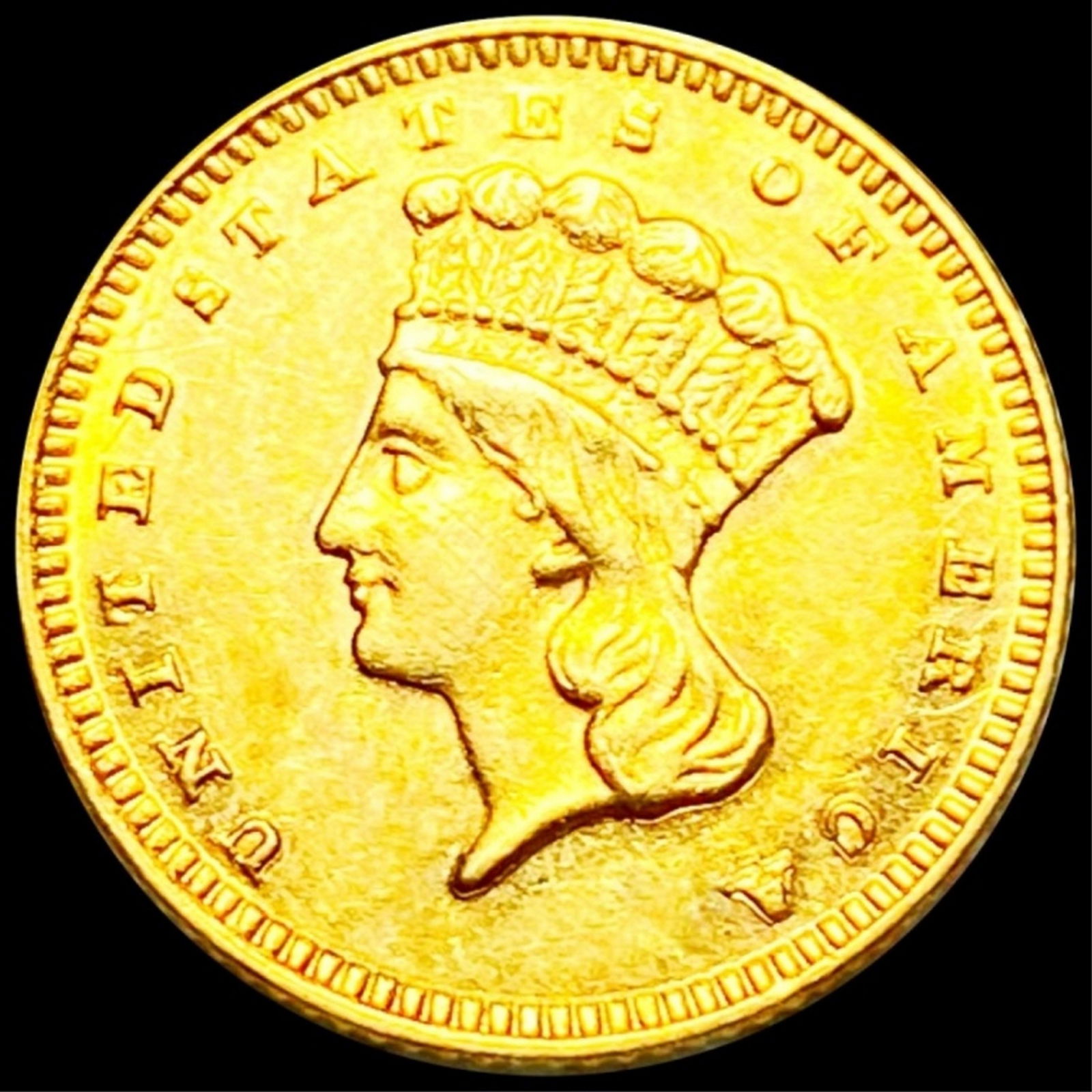 1878 Rare Gold Dollar UNCIRCULATED (1 of 2)