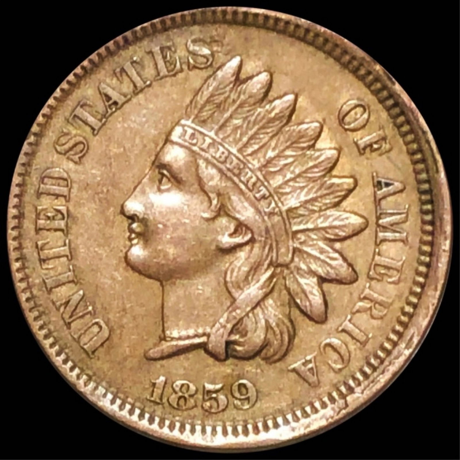 1859 Indian Head Penny UNCIRCULATED (1 of 2)