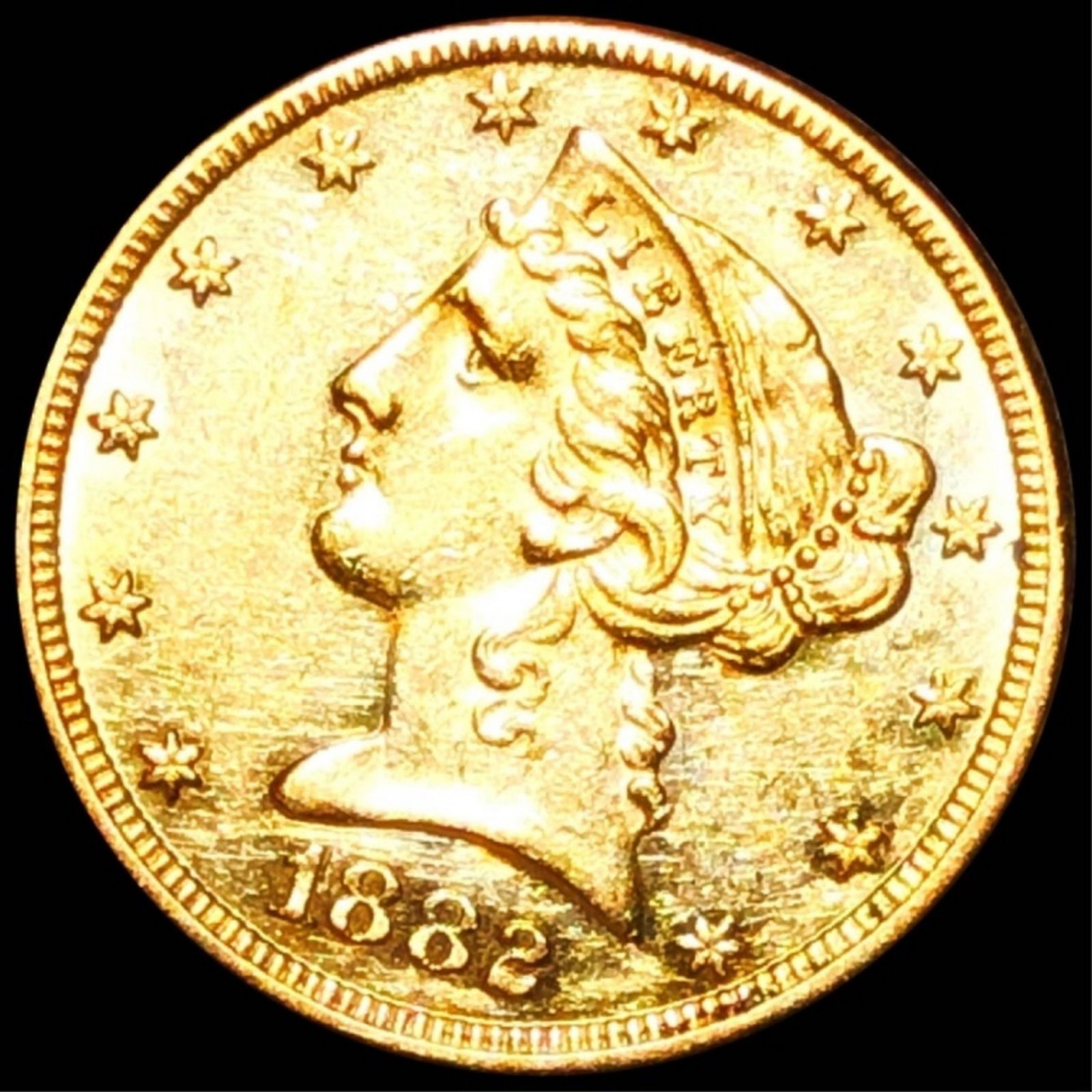 1882 $5 Gold Half Eagle UNCIRCULATED (1 of 2)