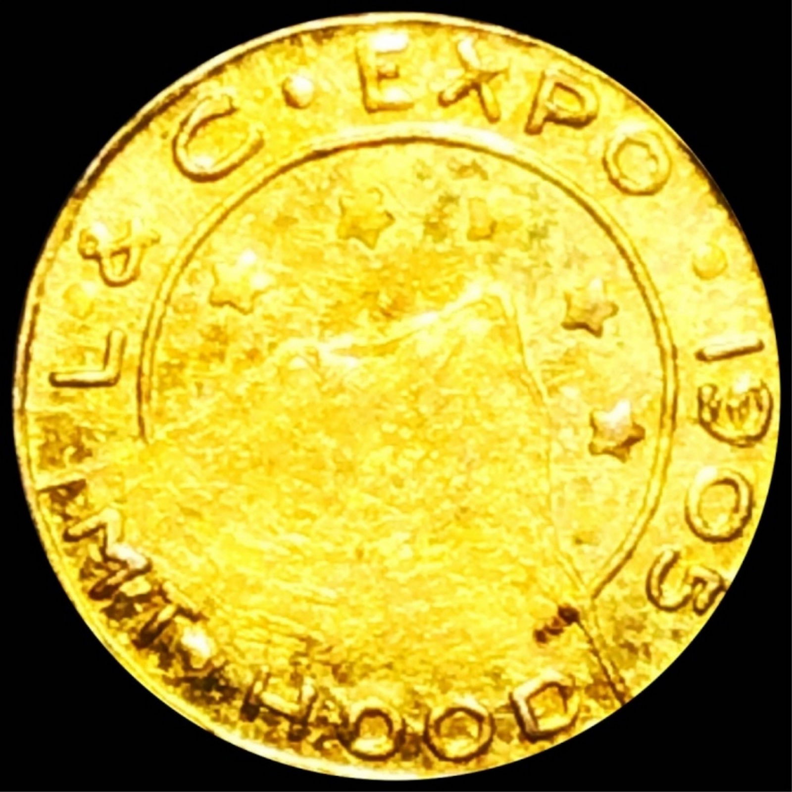 1905 Oregon Gold 1/4th Dollar UNCIRCULATED (1 of 2)