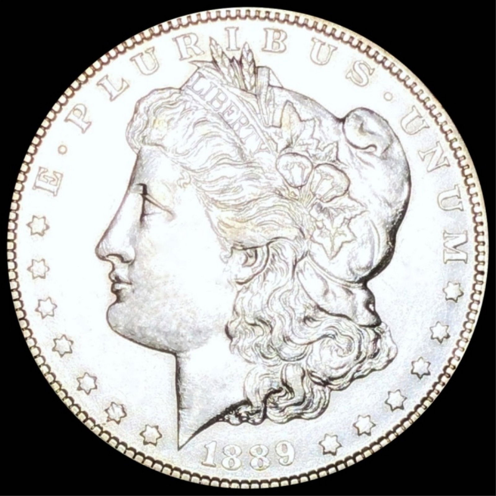 1889-S Morgan Silver Dollar UNCIRCULATED (1 of 2)