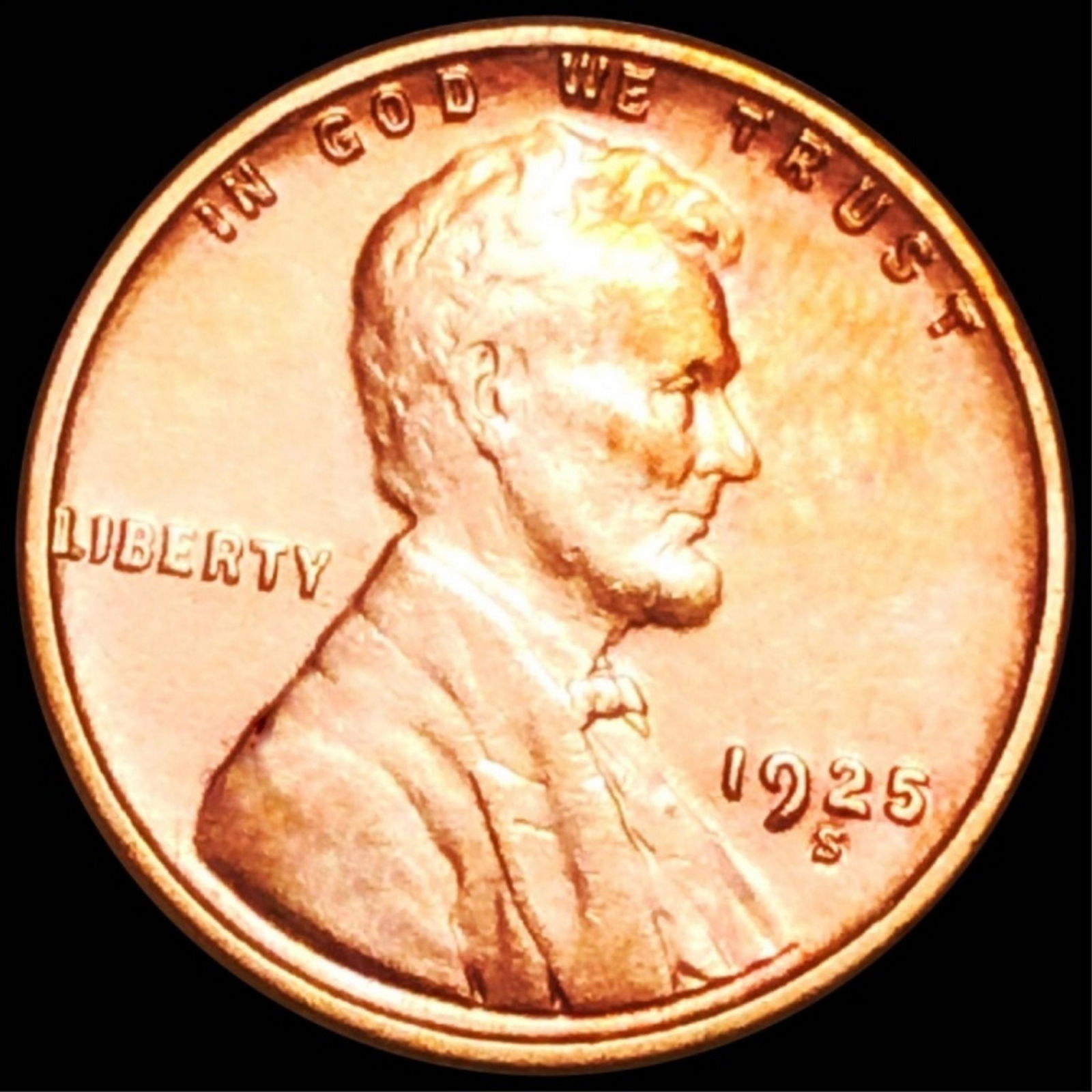1925-S Lincoln Wheat Penny UNCIRCULATED (1 of 2)