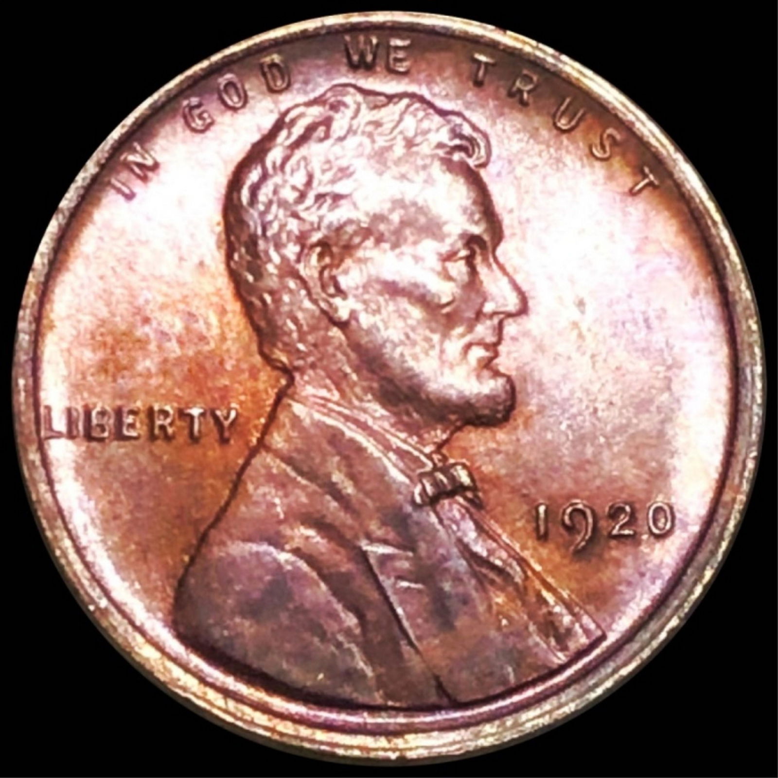 1920 Lincoln Wheat Penny CHOICE BU (1 of 2)