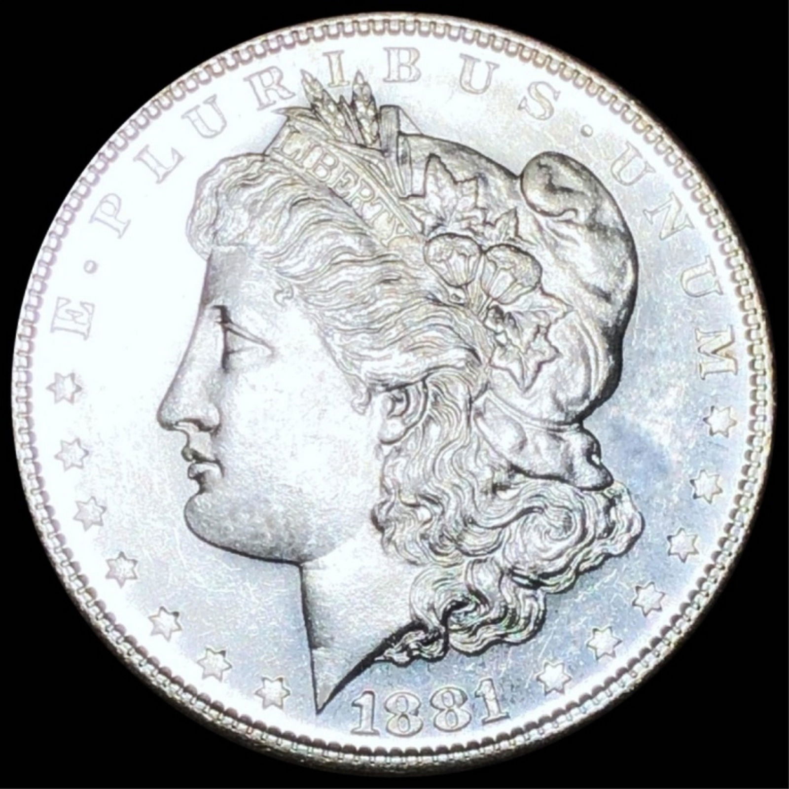 1881-S Morgan Silver Dollar GEM BU PL (1 of 2)