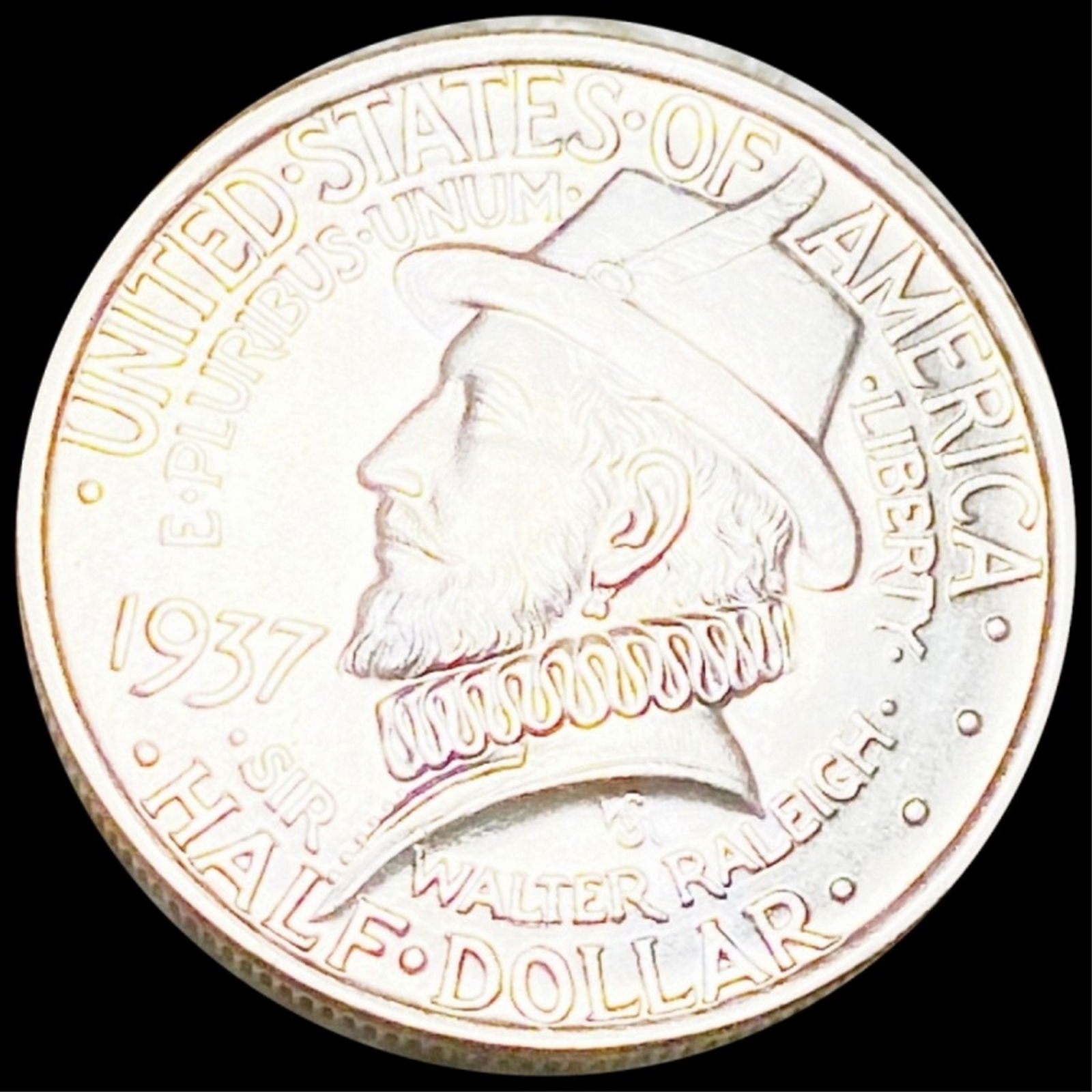 1937 Roanoke Half Dollar UNCIRCULATED (1 of 2)