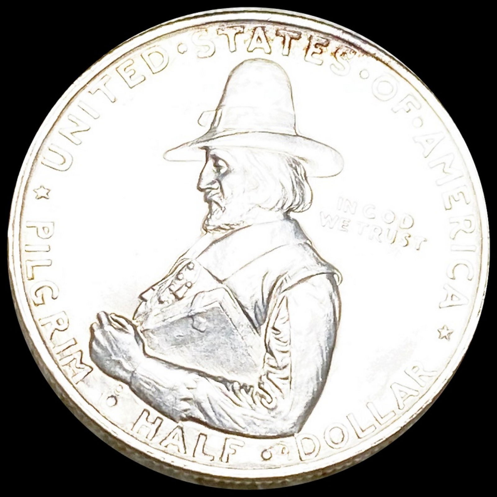 1921 Pilgrim Half Dollar UNCIRCULATED (1 of 2)