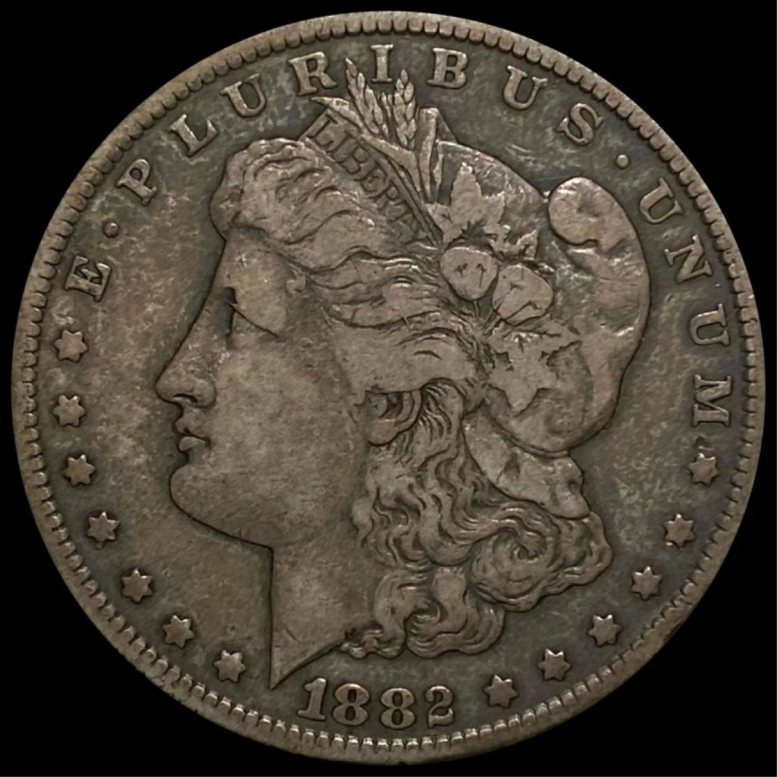 1882-CC Morgan Silver Dollar NICELY CIRCULATED (1 of 2)