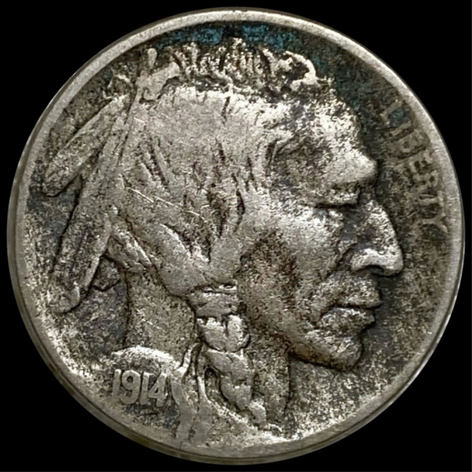 1914-D Buffalo Head Nickel NICELY CIRCULATED (1 of 2)