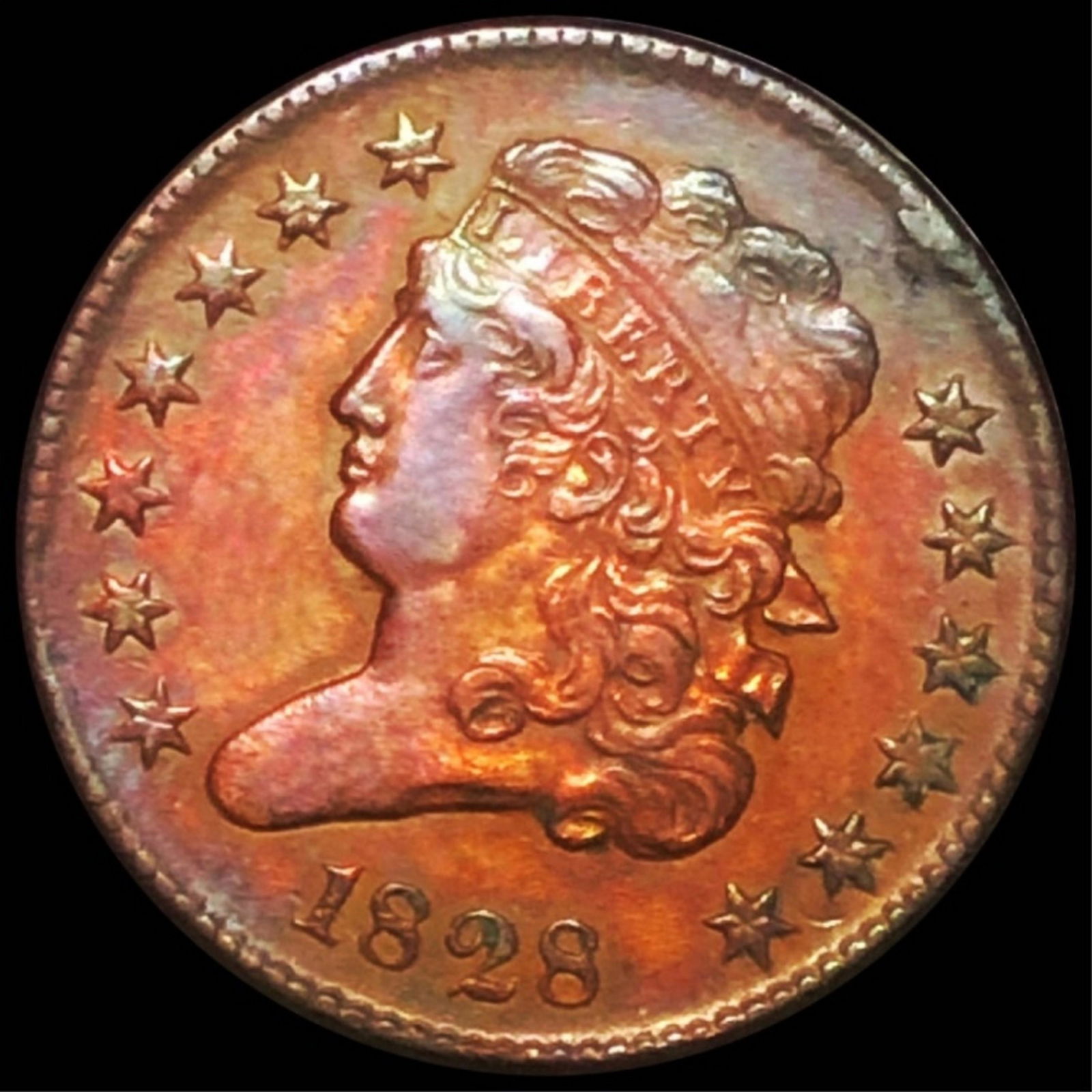 1828 Classic Head Half Cent UNCIRCULATED (1 of 2)