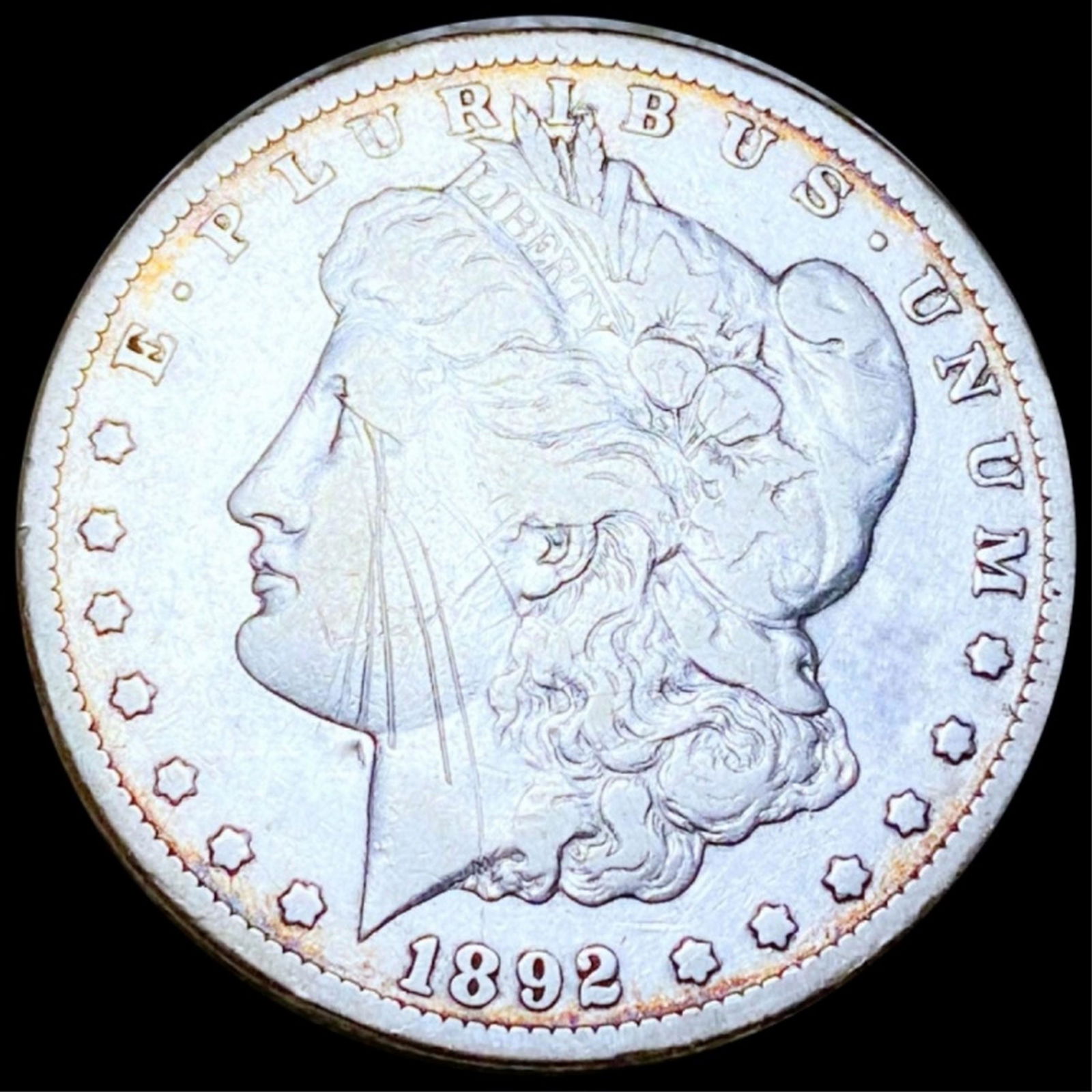 1892-CC Morgan Silver Dollar NICELY CIRCULATED (1 of 2)