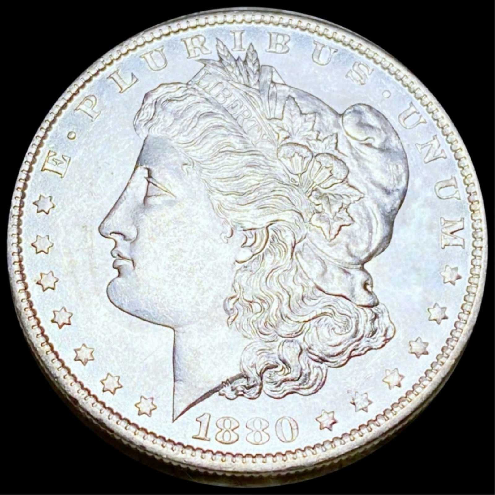1880-O "MICRO O" Morgan Silver Dollar UNCIRCULATED (1 of 2)
