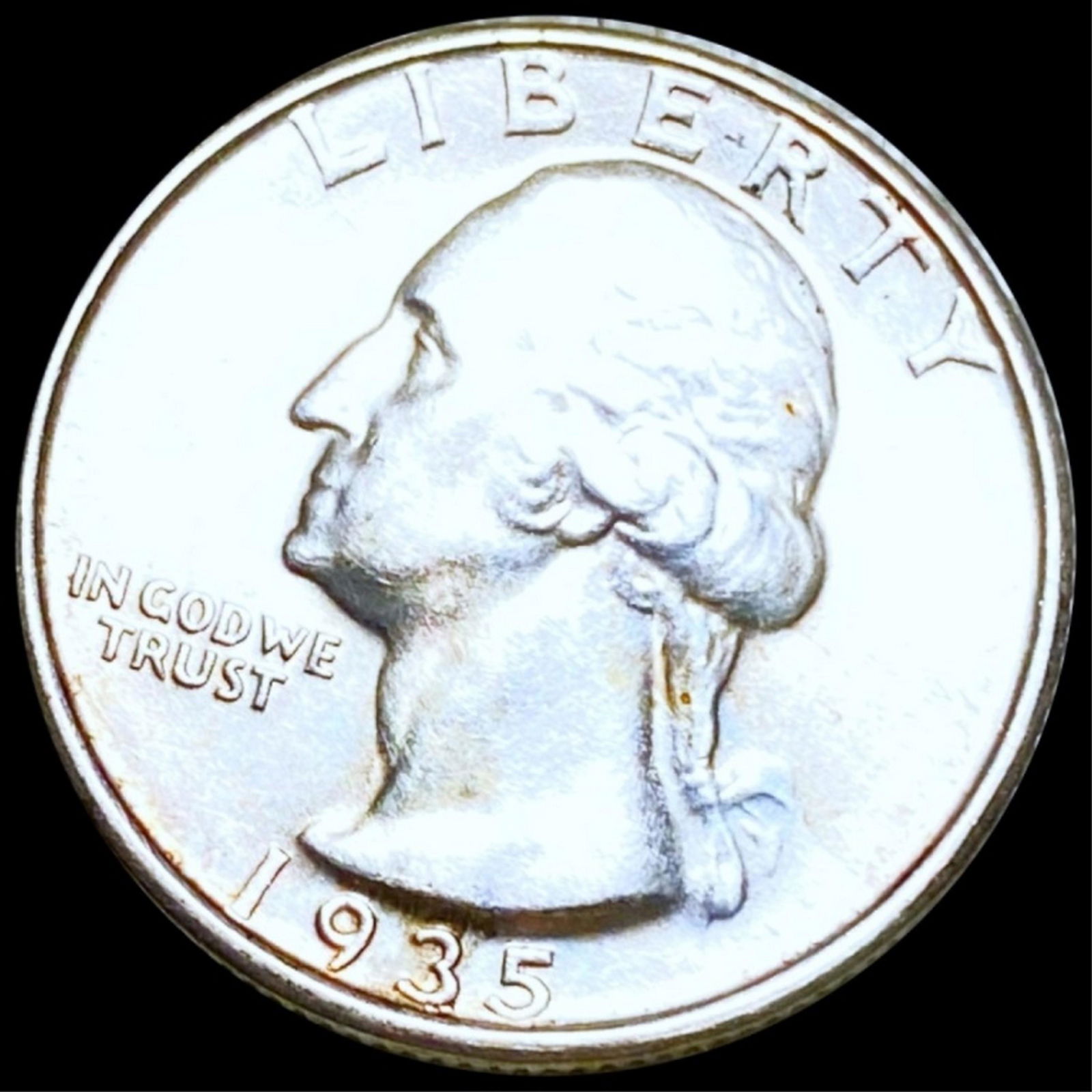 1935-D Washington Silver Quarter UNCIRCULATED (1 of 2)