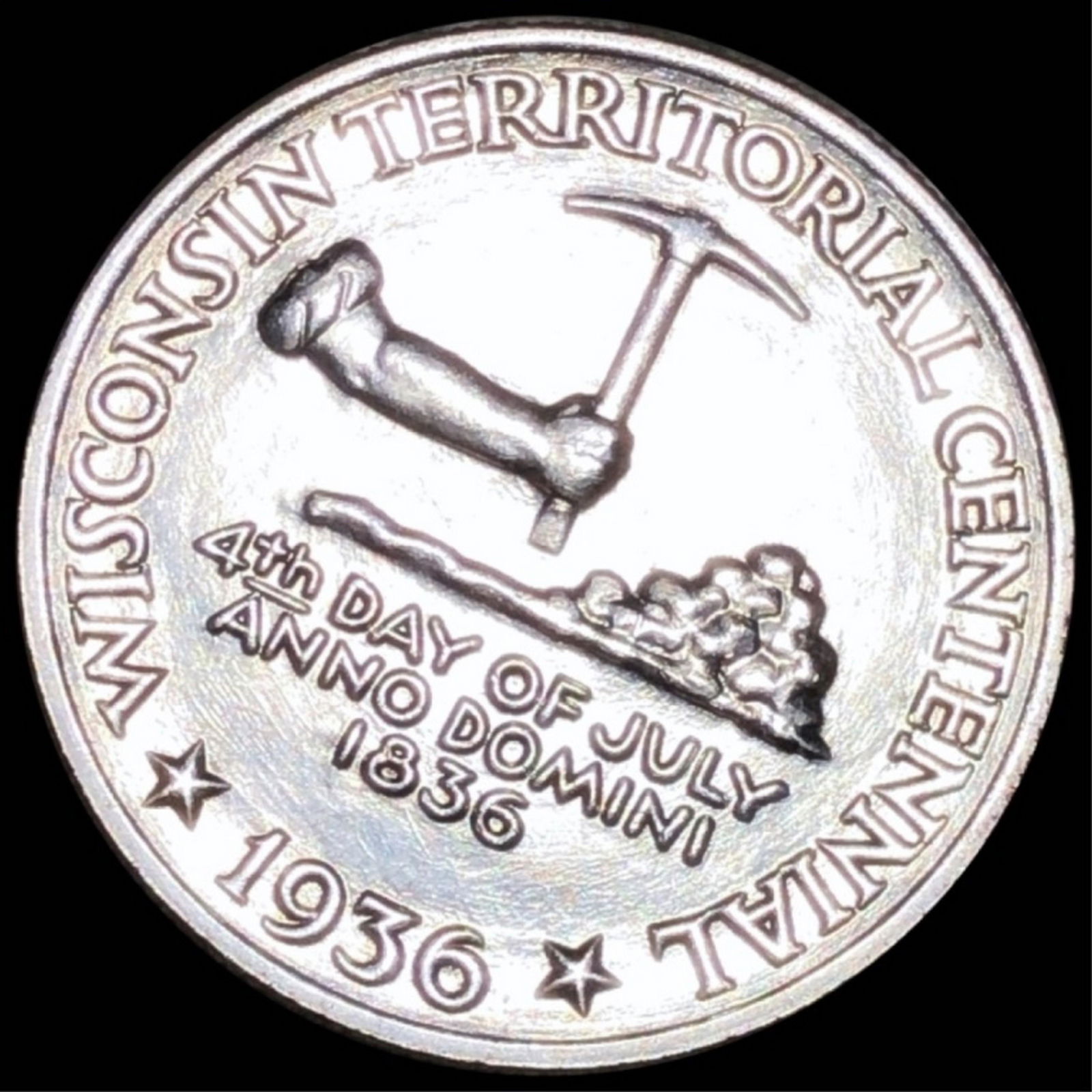 1936 Wisconsin Half Dollar UNCIRCULATED (1 of 2)