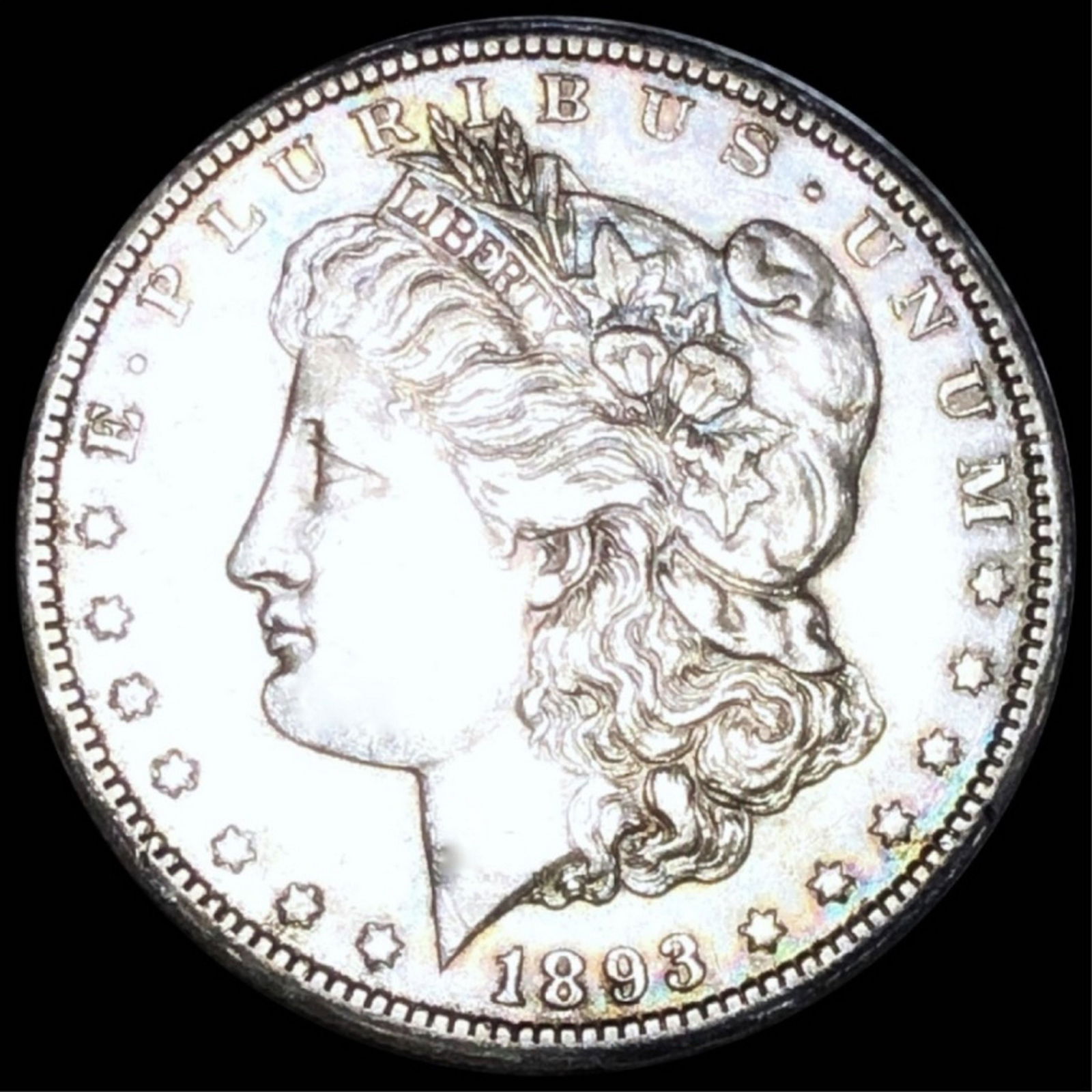 1893-CC Morgan Silver Dollar UNCIRCULATED (1 of 2)