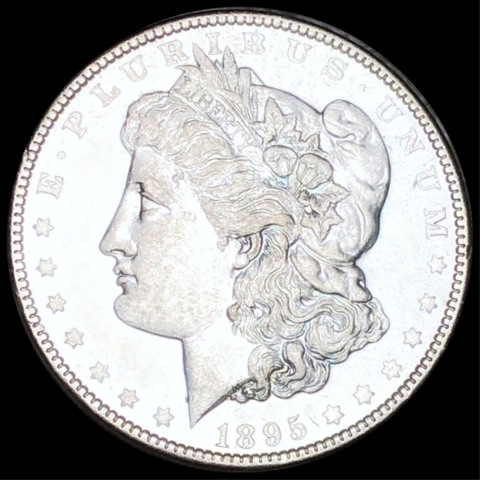 1895-O Morgan Silver Dollar NEARLY UNCIRCULATED (1 of 2)