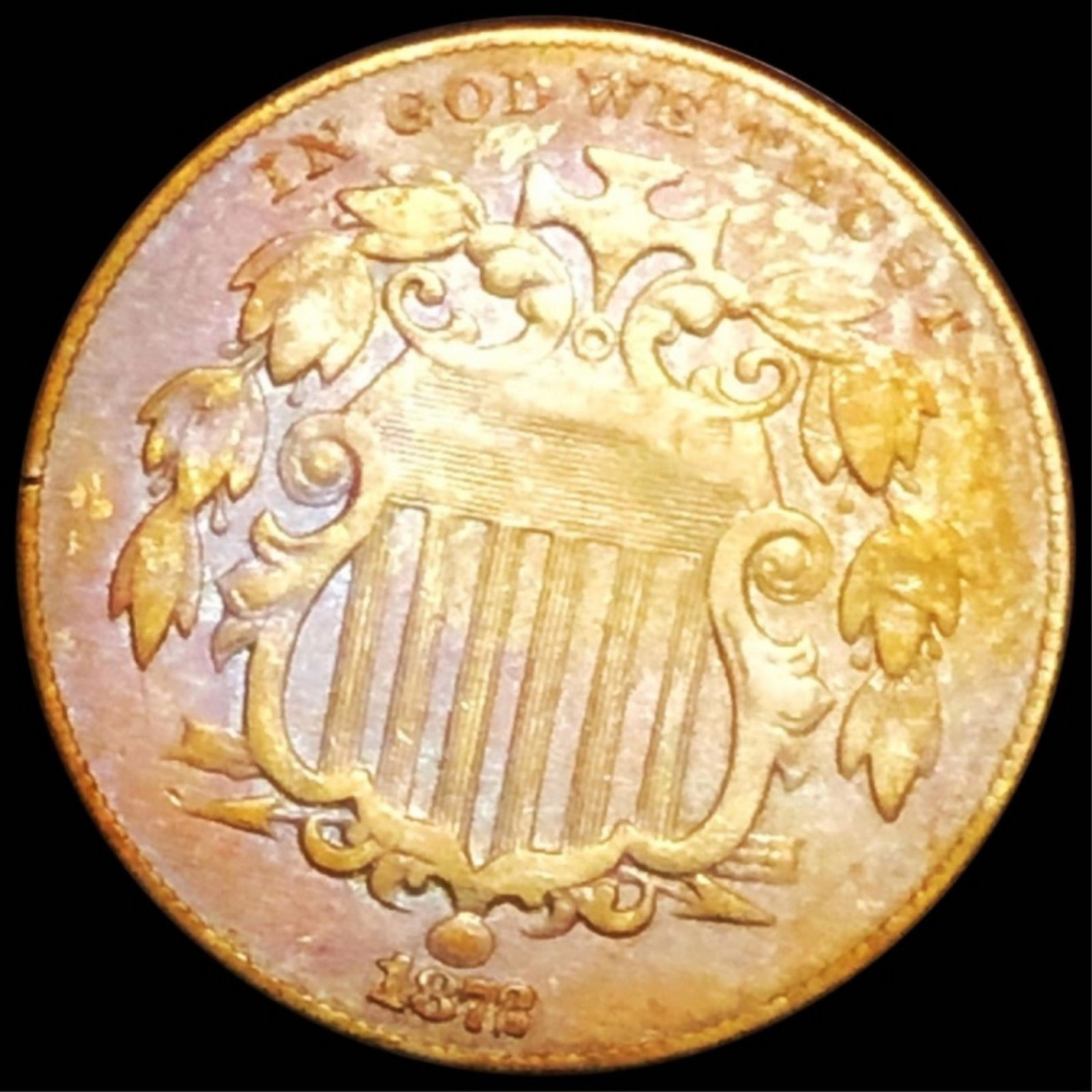 1872 Two Cent Piece NICELY CIRCULATED (1 of 2)