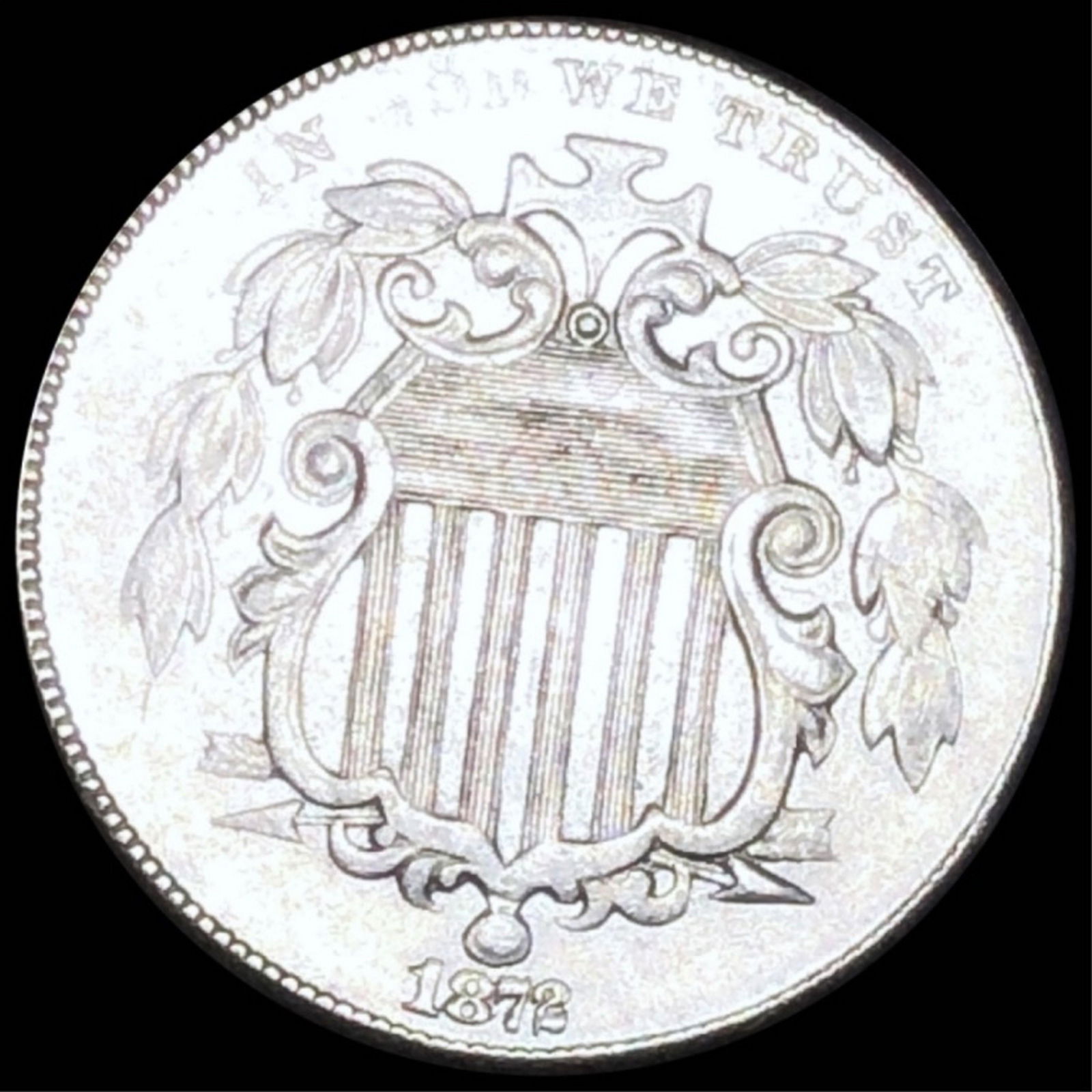 1872 Shield Nickel UNCIRCULATED (1 of 2)