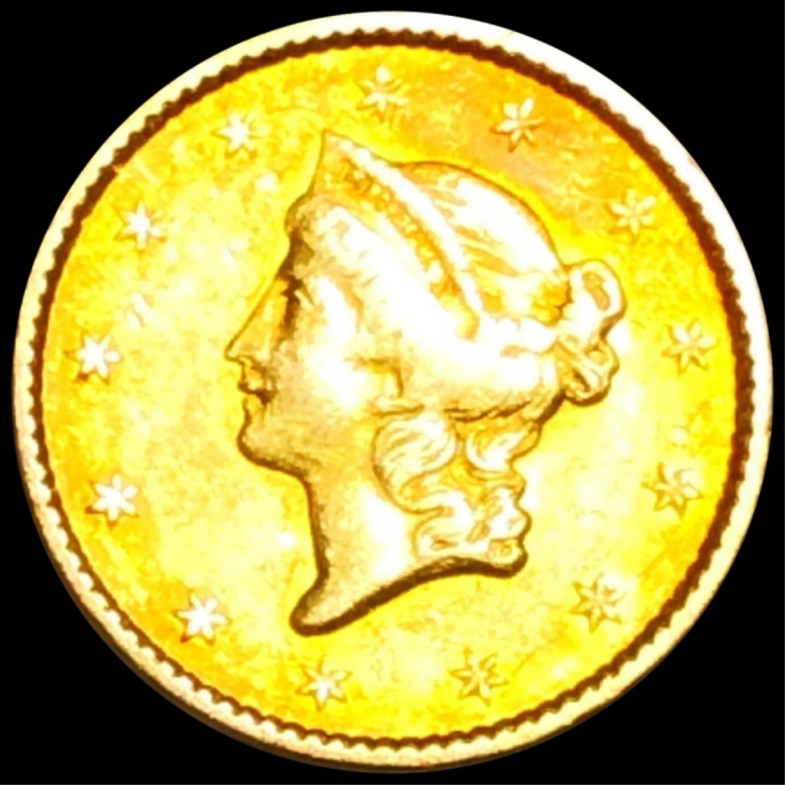 1850 Rare Gold Dollar LIGHTLY CIRCULATED (1 of 2)