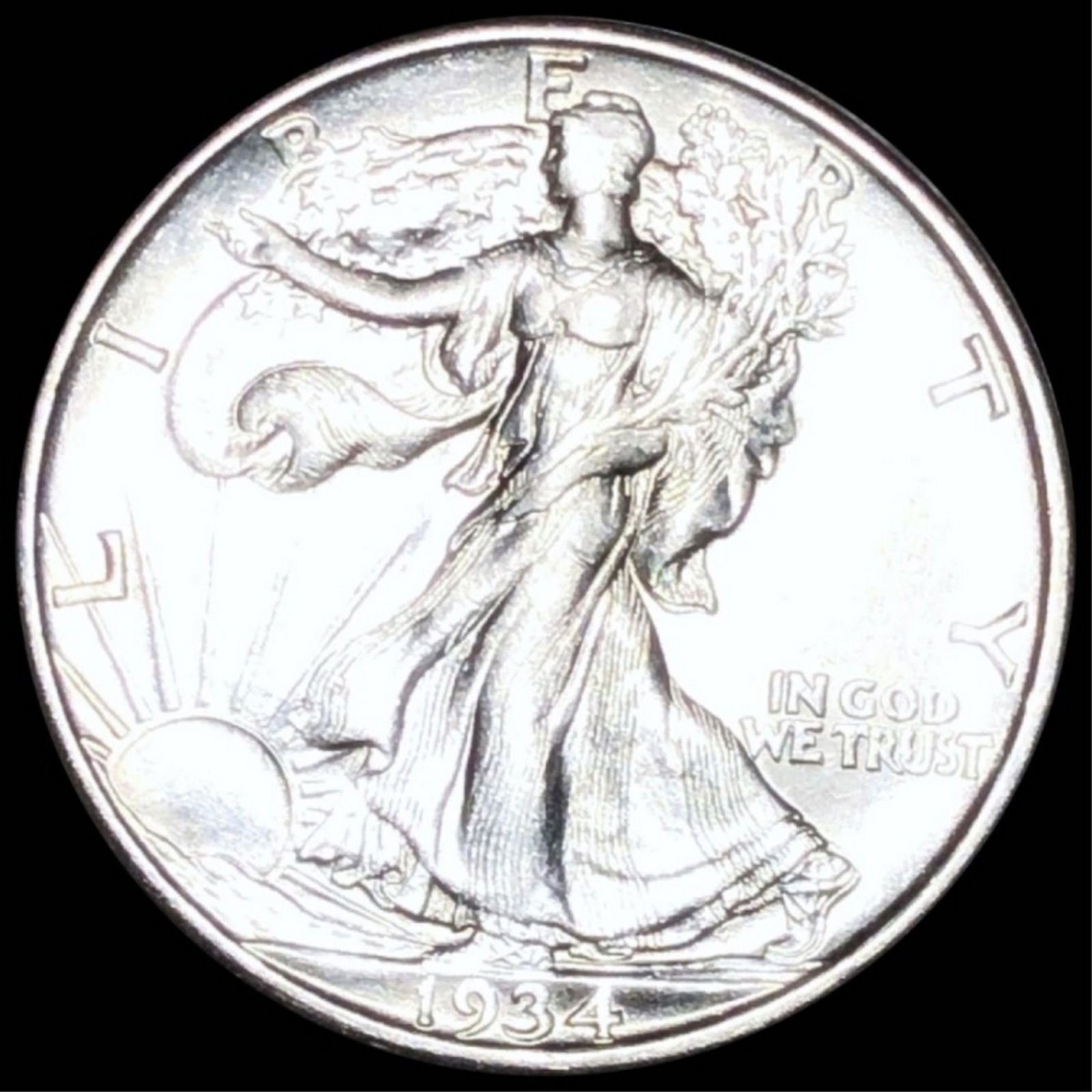 1934-D Walking Half Dollar UNCIRCULATED (1 of 2)