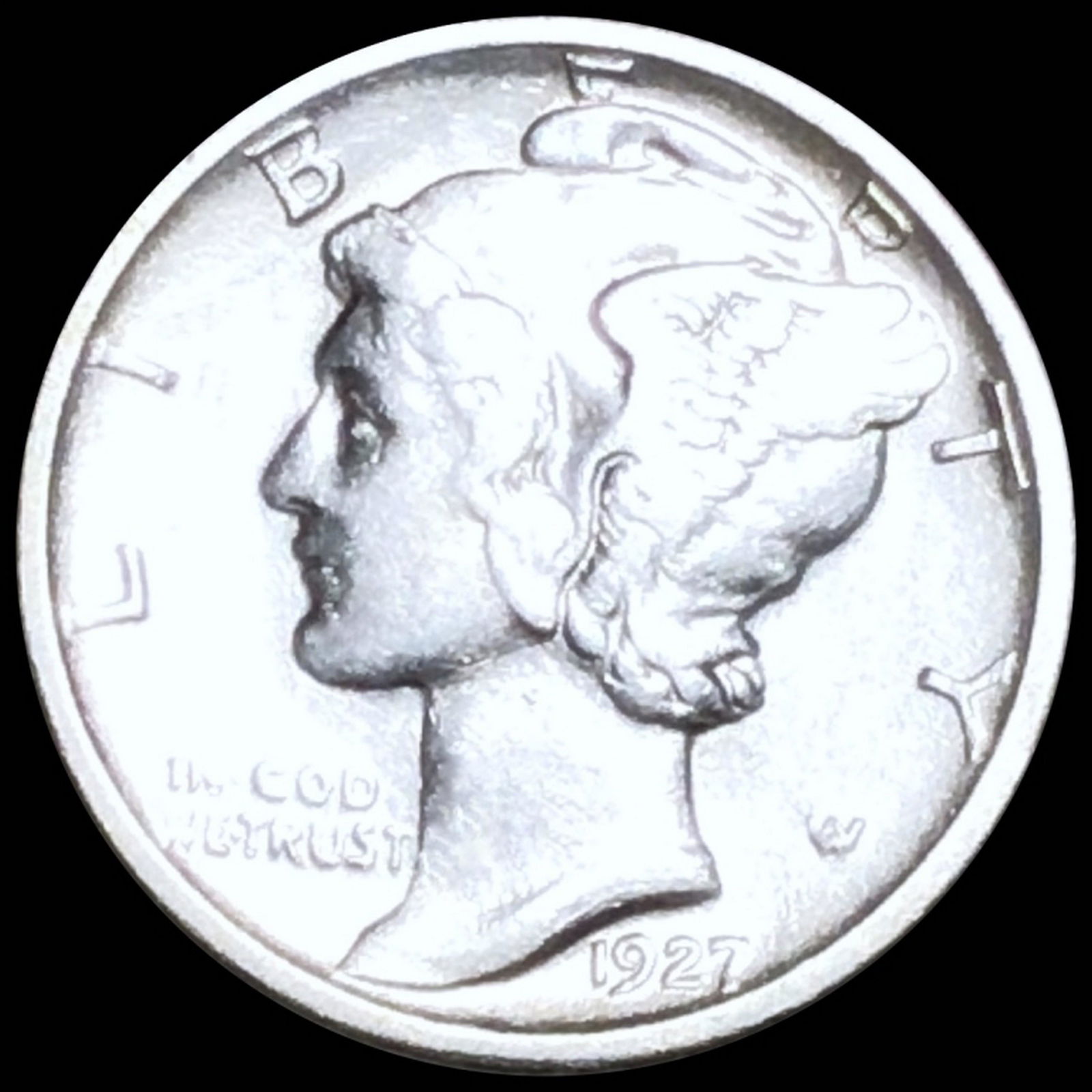 1927-S Mercury Silver Dime UNCIRCULATED (1 of 2)