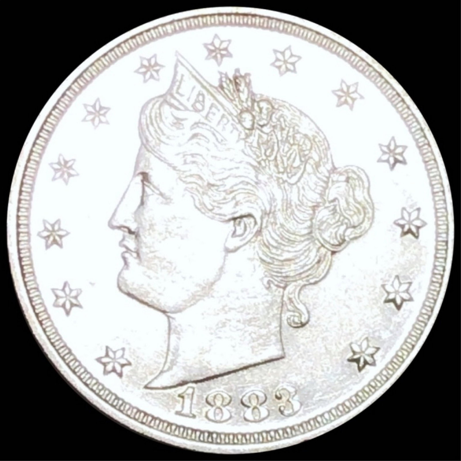 1883 Liberty Victory Nickel UNCIRCULATED: 1883 Liberty Victory Nickel UNCIRCULATED
