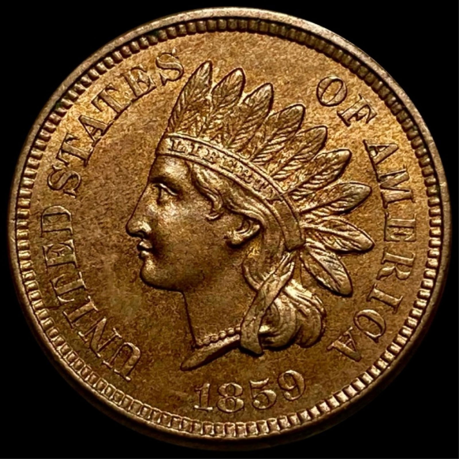 1859 Indian Head Penny UNCIRCULATED (1 of 2)