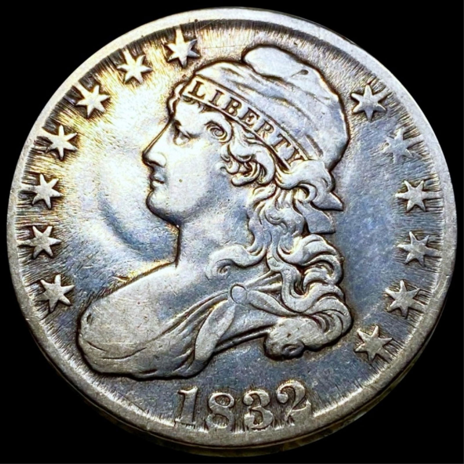 1832 Capped Bust Half Dollar LIGHTLY CIRCULATED (1 of 2)