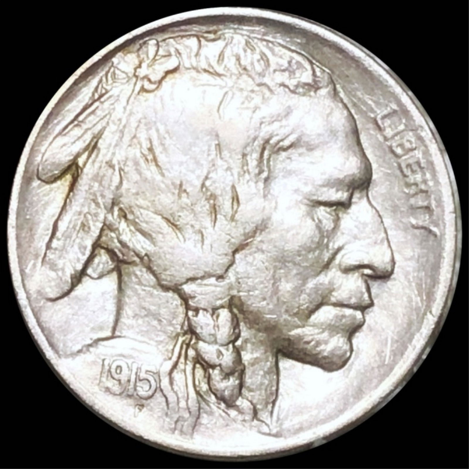 1915-D Buffalo Head Nickel NEARLY UNC (1 of 2)