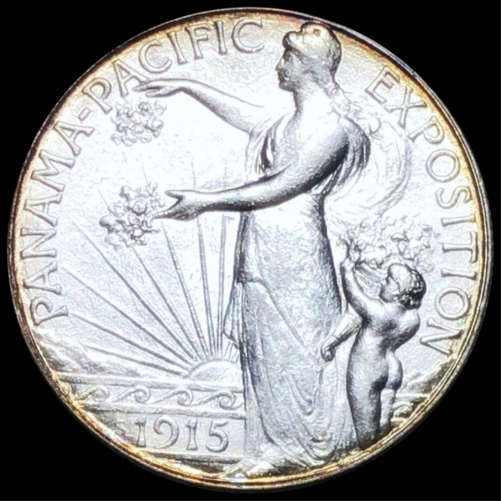 1915-S Pan-Pac Half Dollar UNCIRCULATED (1 of 2)