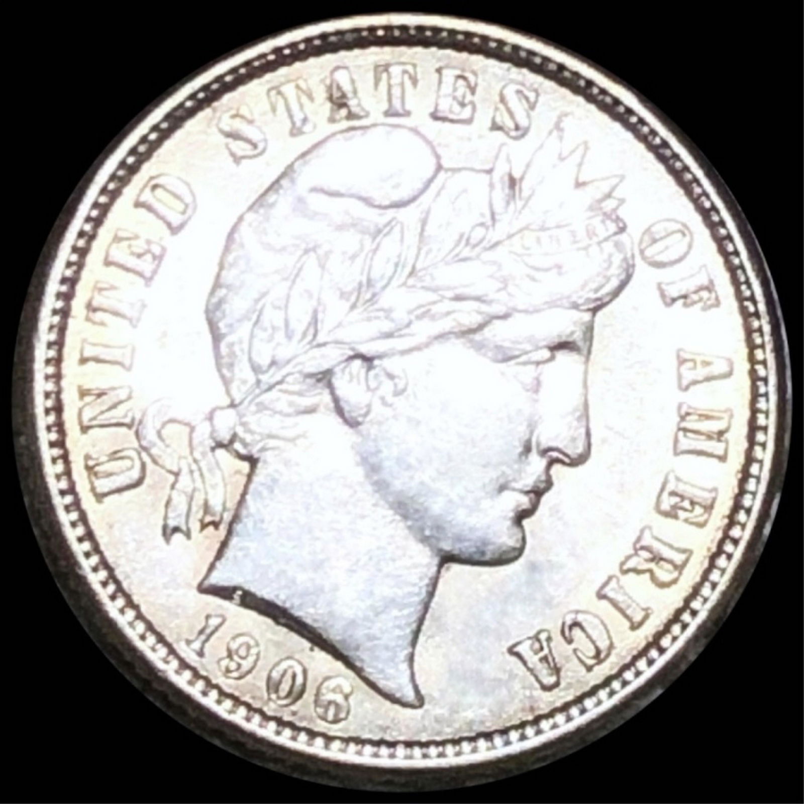 1906 Barber Silver Dime UNCIRCULATED (1 of 2)