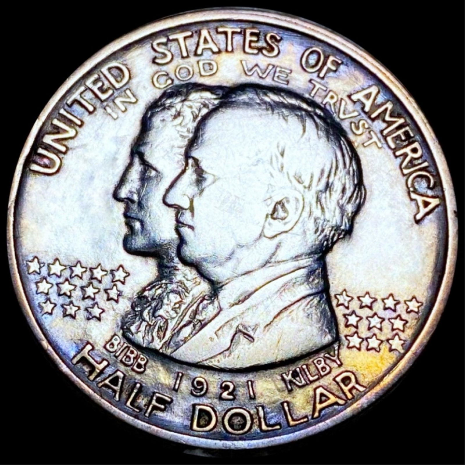 1921 Alabama Half Dollar NICELY CIRCULATED (1 of 2)