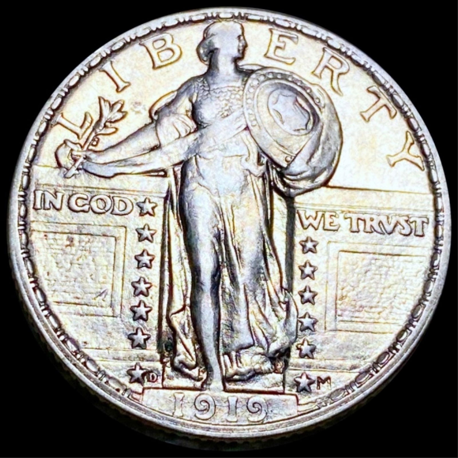 1919-D Standing Liberty Quarter UNCIRCULATED (1 of 2)