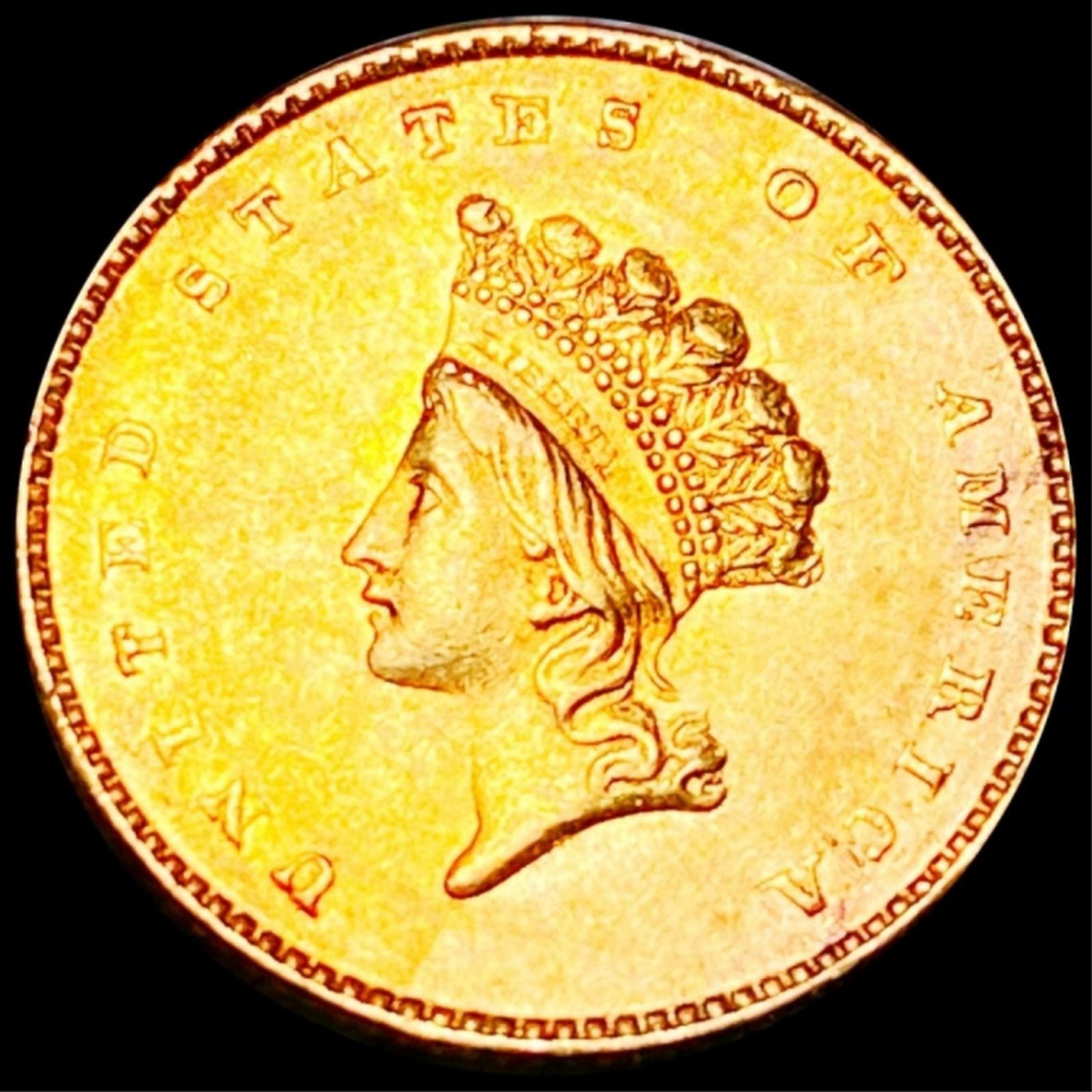 1855 TY2 Rare Gold Dollar UNCIRCULATED (1 of 2)