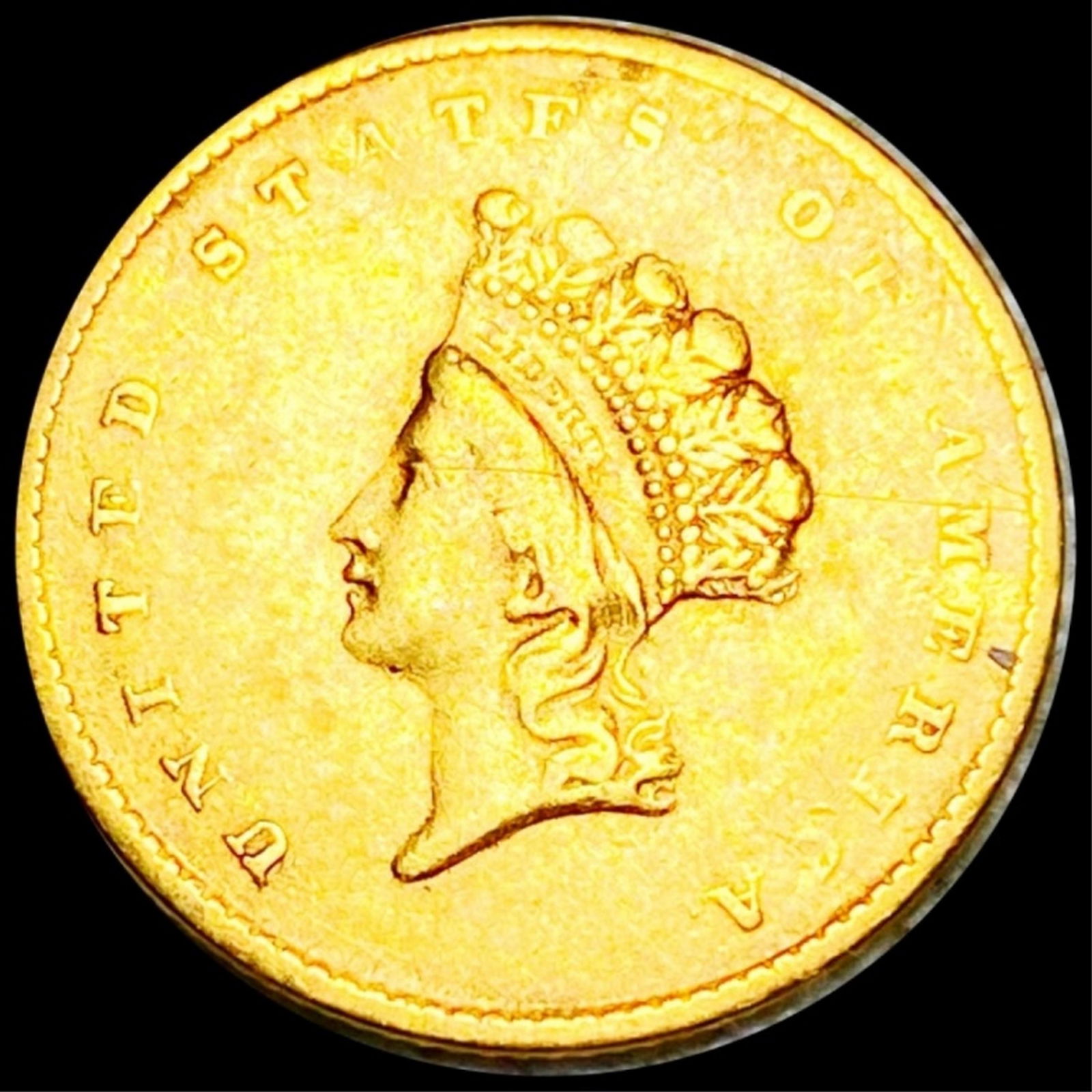 1855 TY2 Rare Gold Dollar UNCIRCULATED (1 of 2)