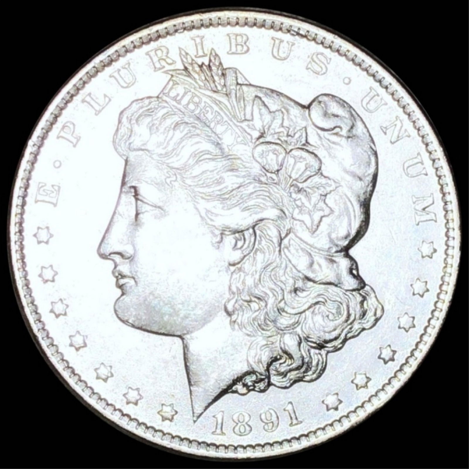 1891-CC Morgan Silver Dollar UNCIRCULATED (1 of 2)