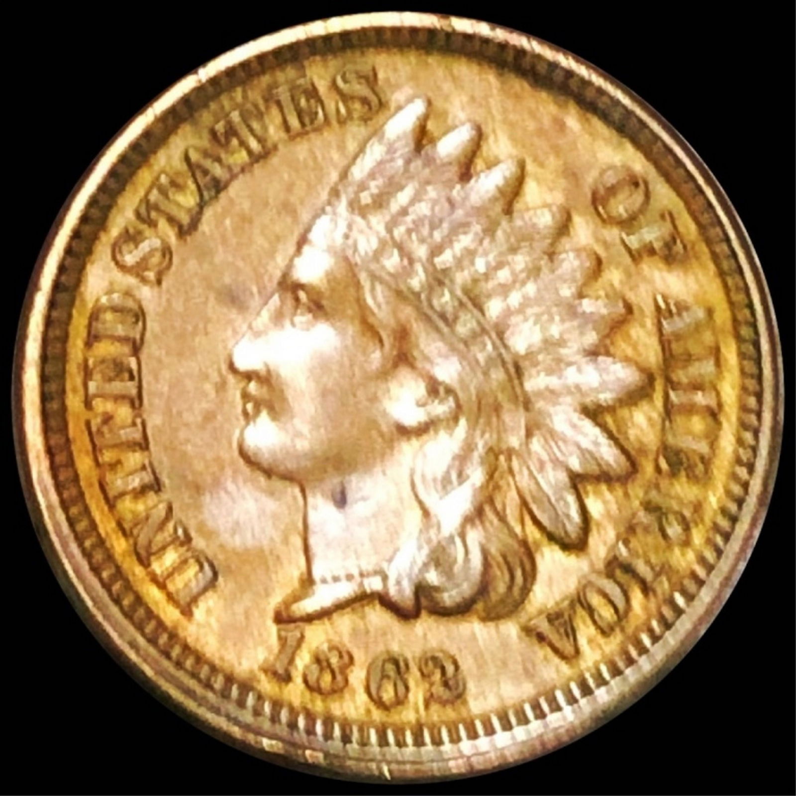 1862 Indian Head Penny UNCIRCULATED (1 of 2)