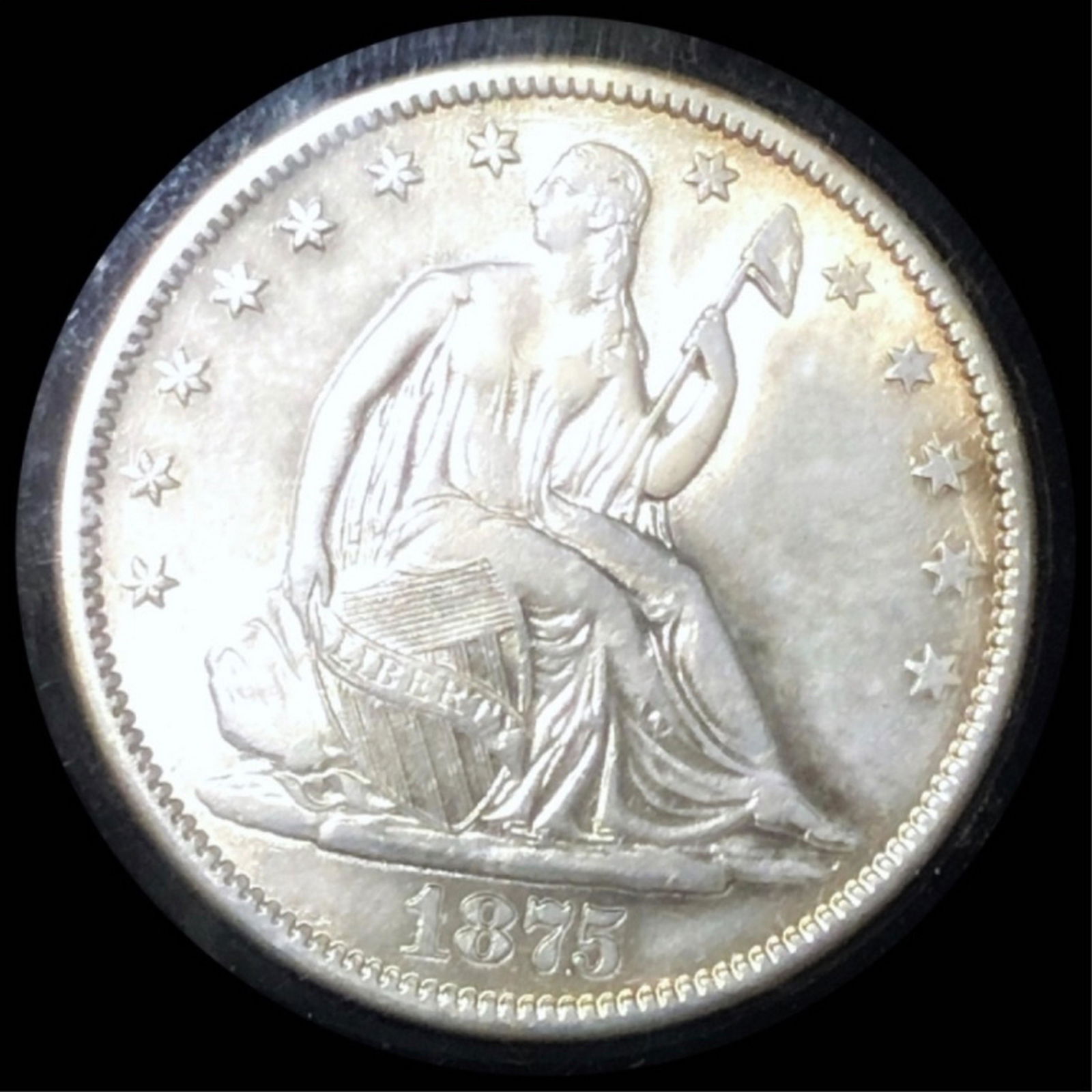 1875-S Seated Half Dollar UNCIRCULATED (1 of 2)