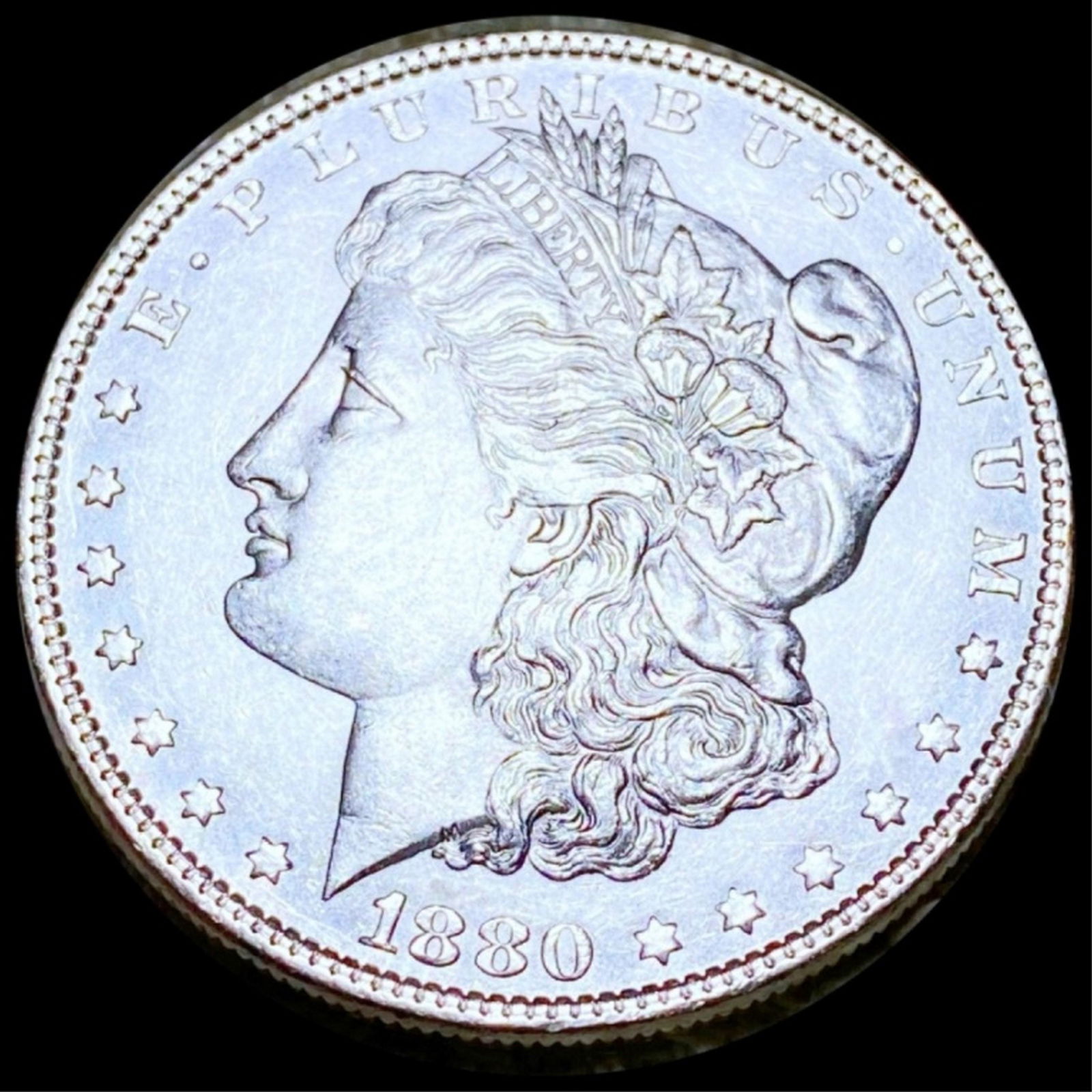 1880-O "MICRO O" Morgan Silver Dollar UNCIRCULATED (1 of 2)