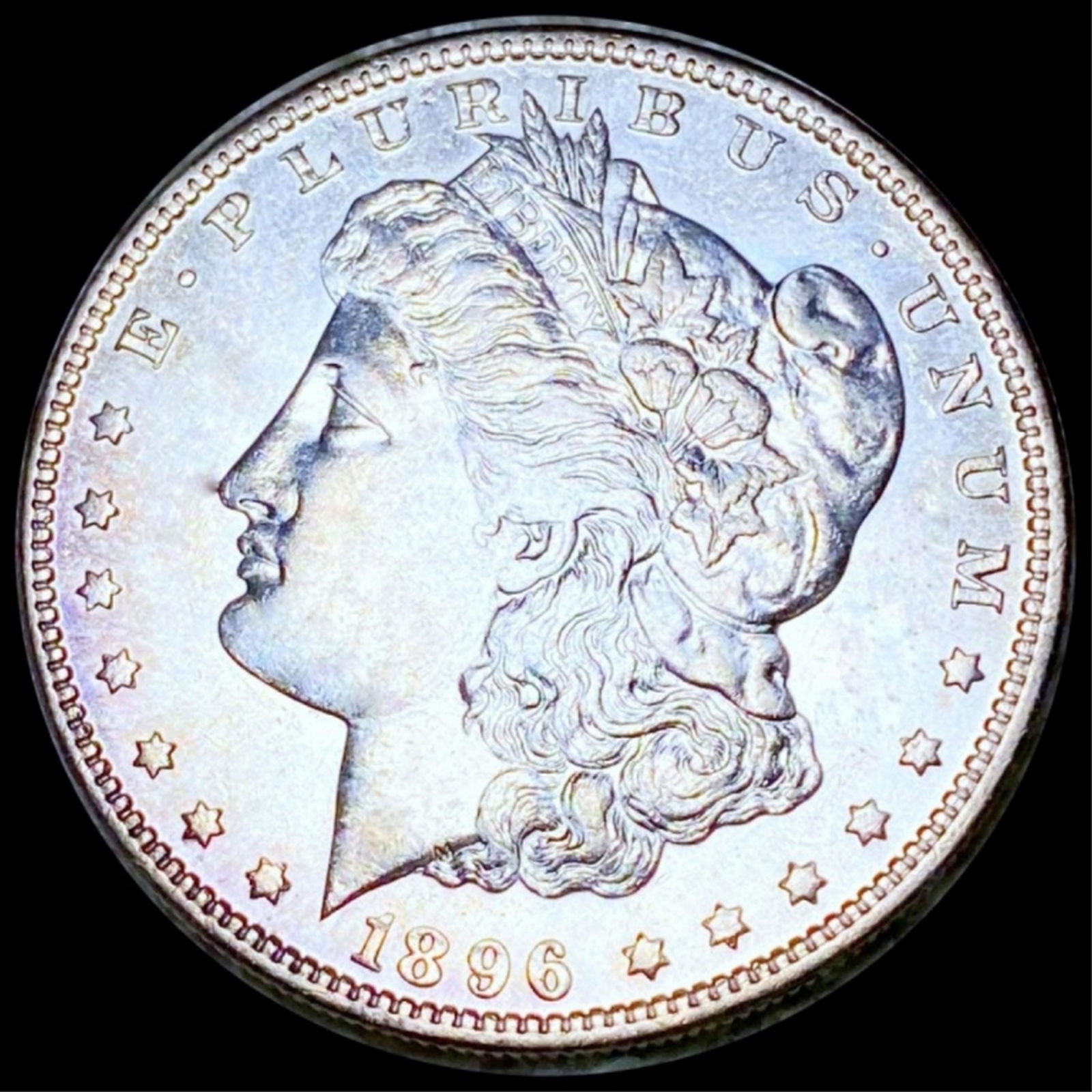 1896-O Morgan Silver Dollar UNCIRCULATED (1 of 2)