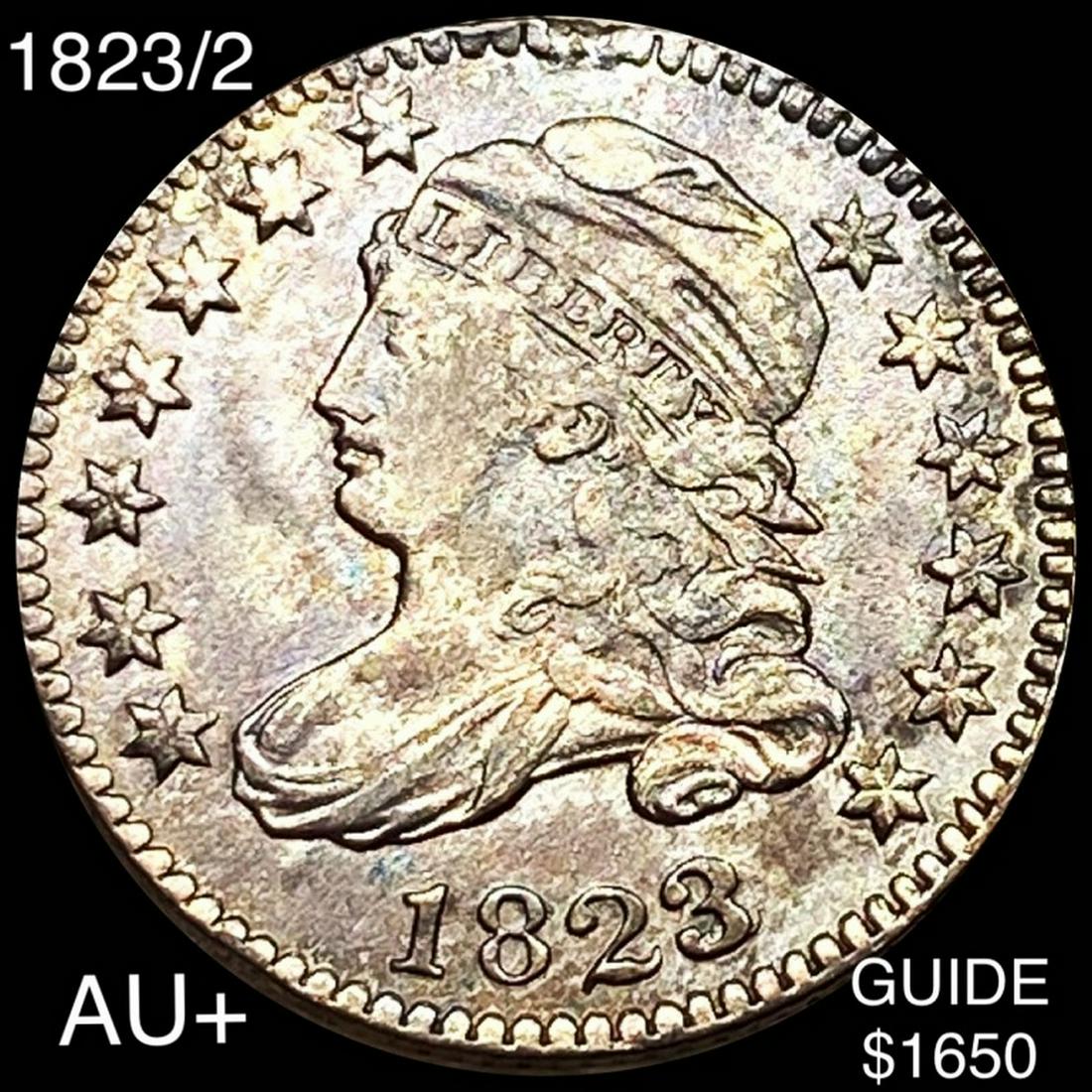 1823/2 Capped Bust Dime AU+ (1 of 2)