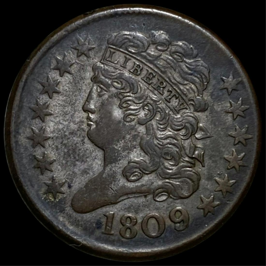 1809 Classic Head Half Cent UNCIRCULATED (1 of 2)