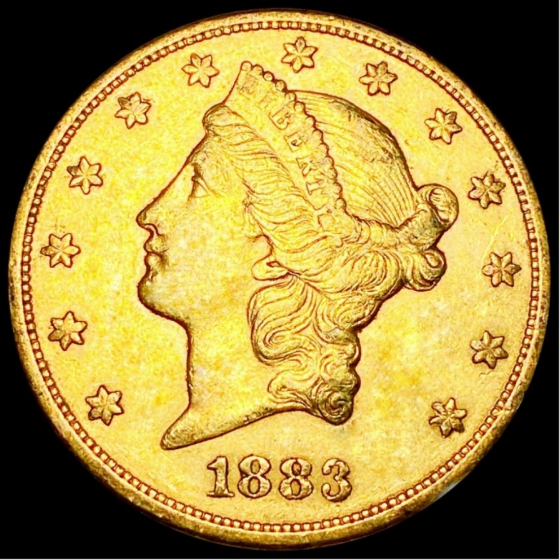 1883-S $20 Gold Double Eagle UNCIRCULATED (1 of 2)