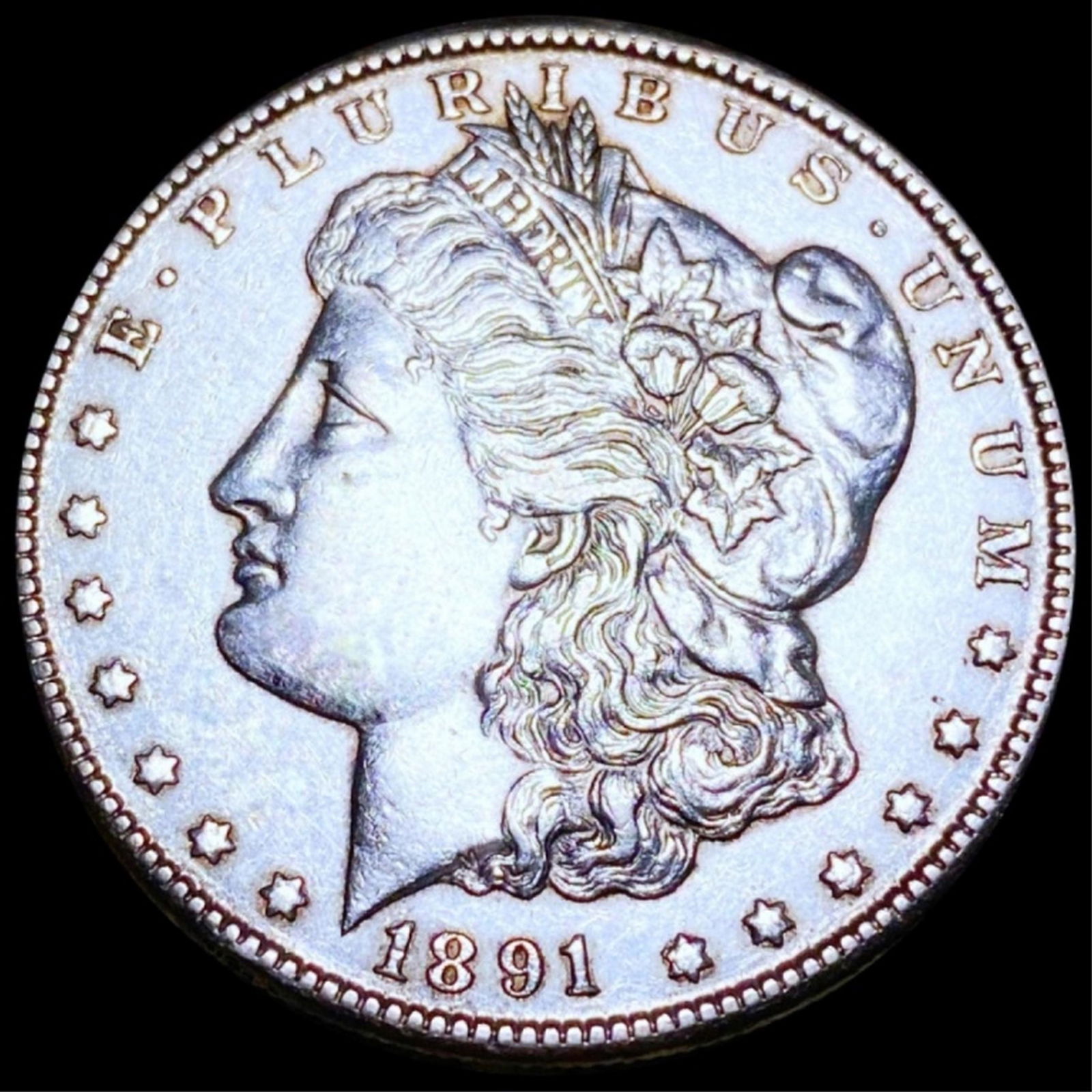 1891-CC Morgan Silver Dollar UNCIRCULATED (1 of 2)