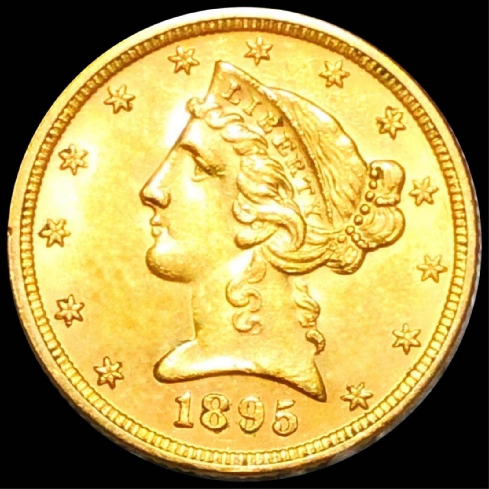 1895 $5 Gold Half Eagle UNCIRCULATED (1 of 2)